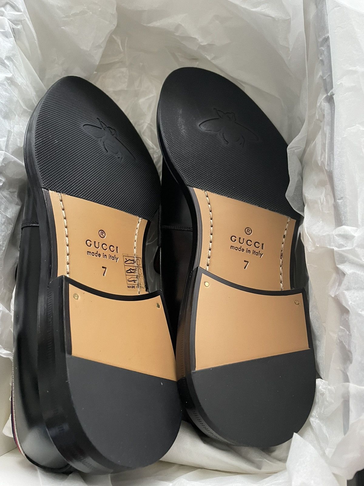 Gucci Brand NEW Runway Gucci Leather Loafer Shoes Size US 7.5 / EU 40-41 - 21 Thumbnail