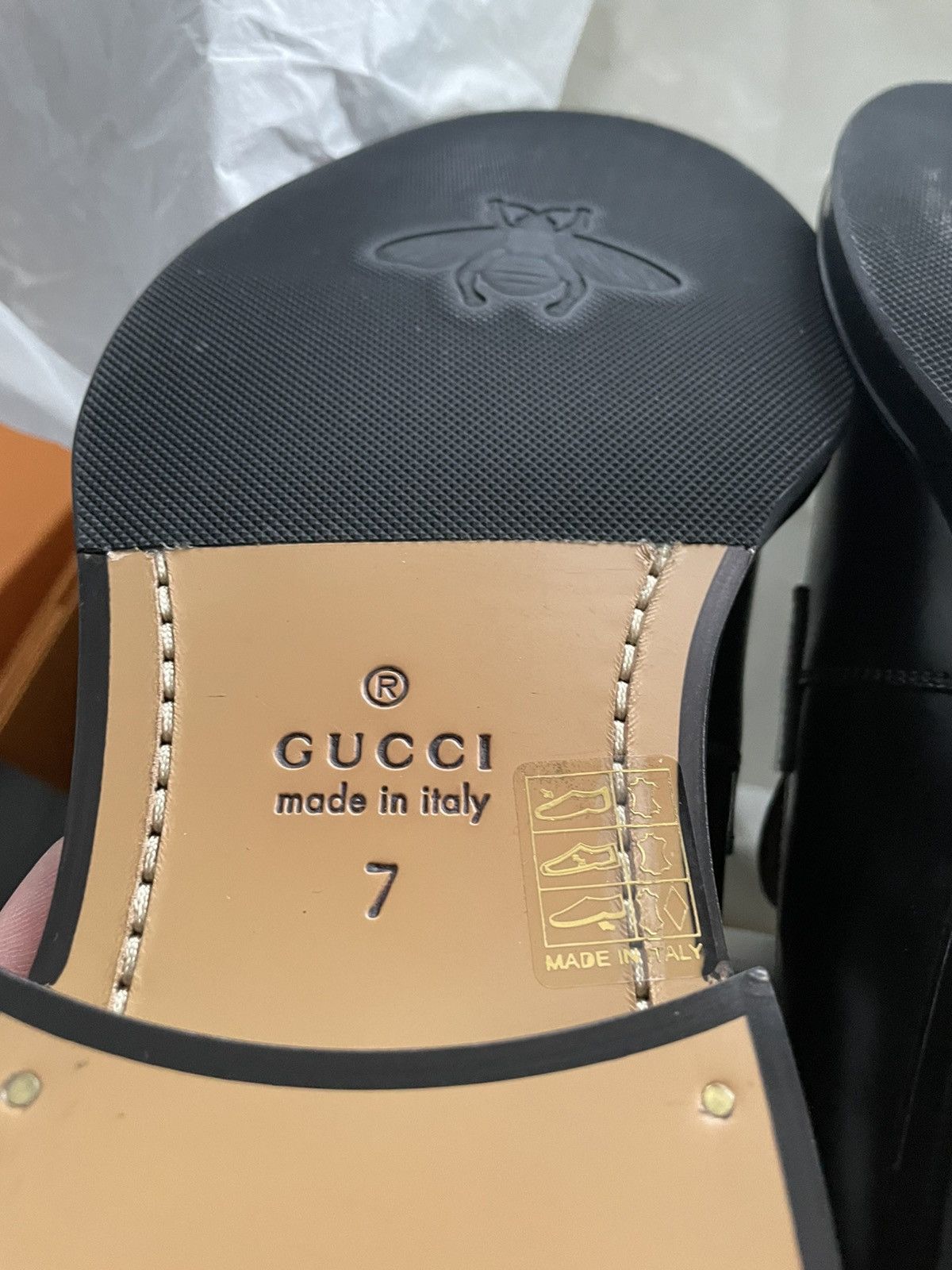 Gucci Brand NEW Runway Gucci Leather Loafer Shoes Size US 7.5 / EU 40-41 - 22 Thumbnail