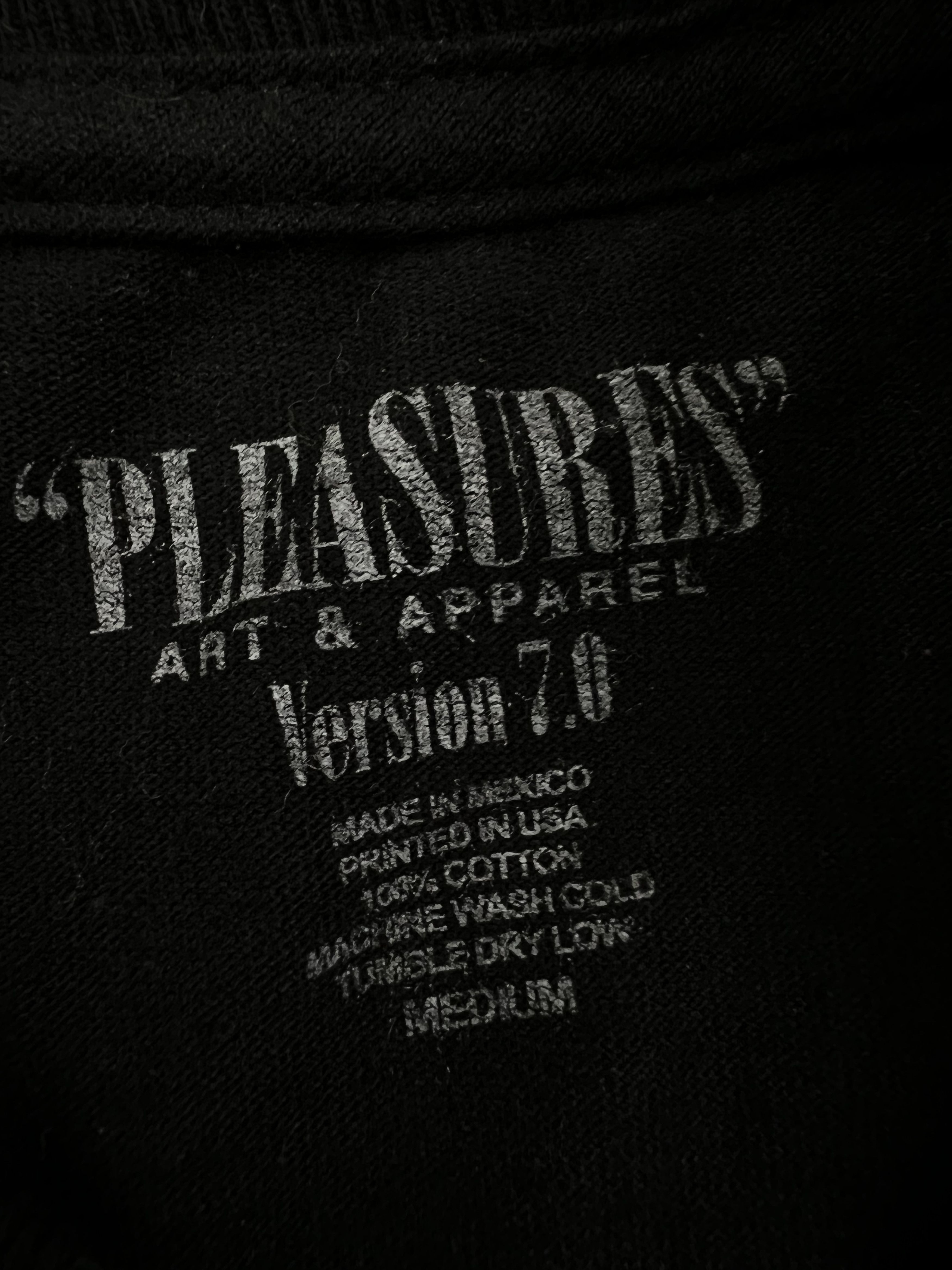 Pleasures Pleasures Skid Row Yoga Club Tee Black Medium Size US M / EU 48-50 / 2 - 4 Thumbnail