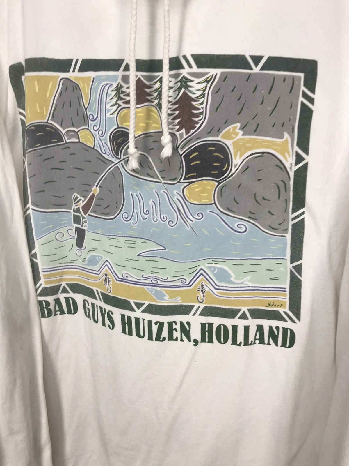 Vintage Vintage printed sweatshirt by bad guys made in usa Size US XL / EU 56 / 4 - 4 Thumbnail