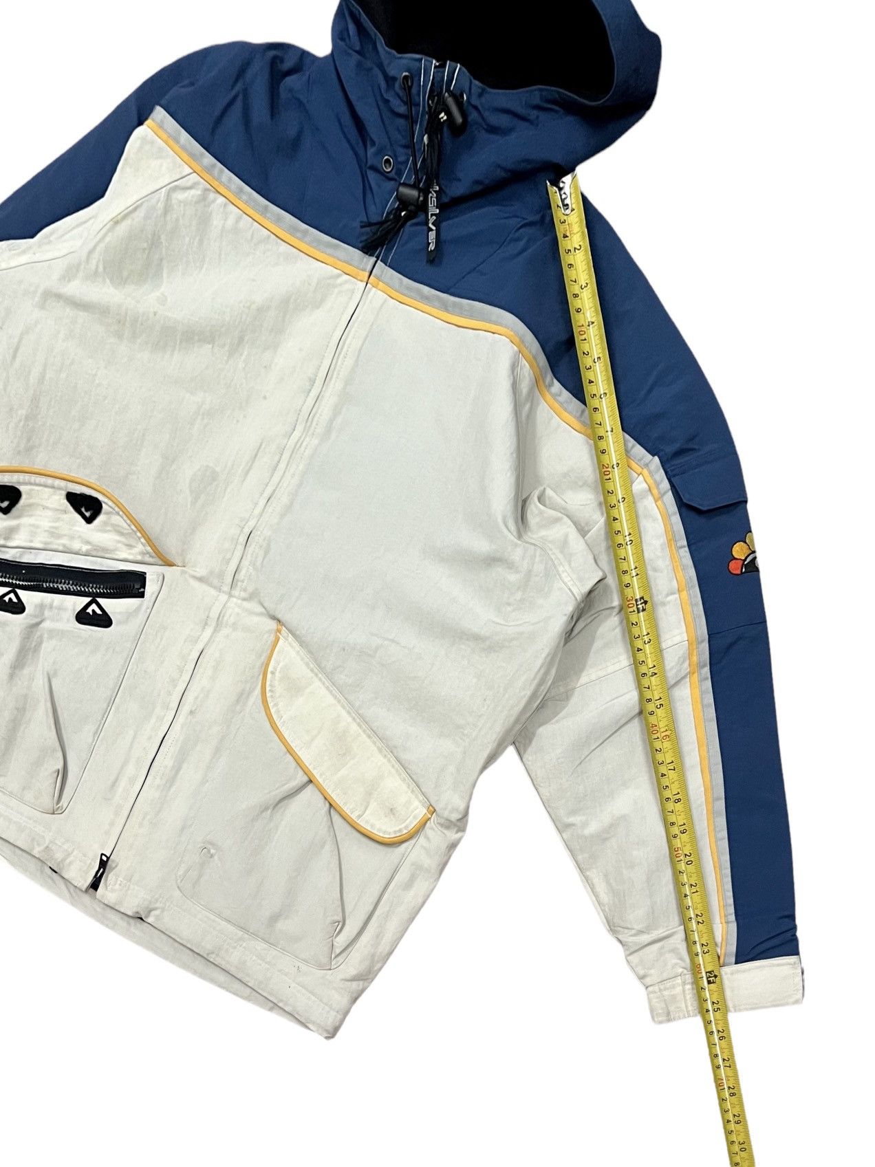 Quicksilver VINTAGE QUICKSILVER SNOWBOARD OUTERWEAR JACKET HOODIE Size US M / EU 48-50 / 2 - 23 Thumbnail