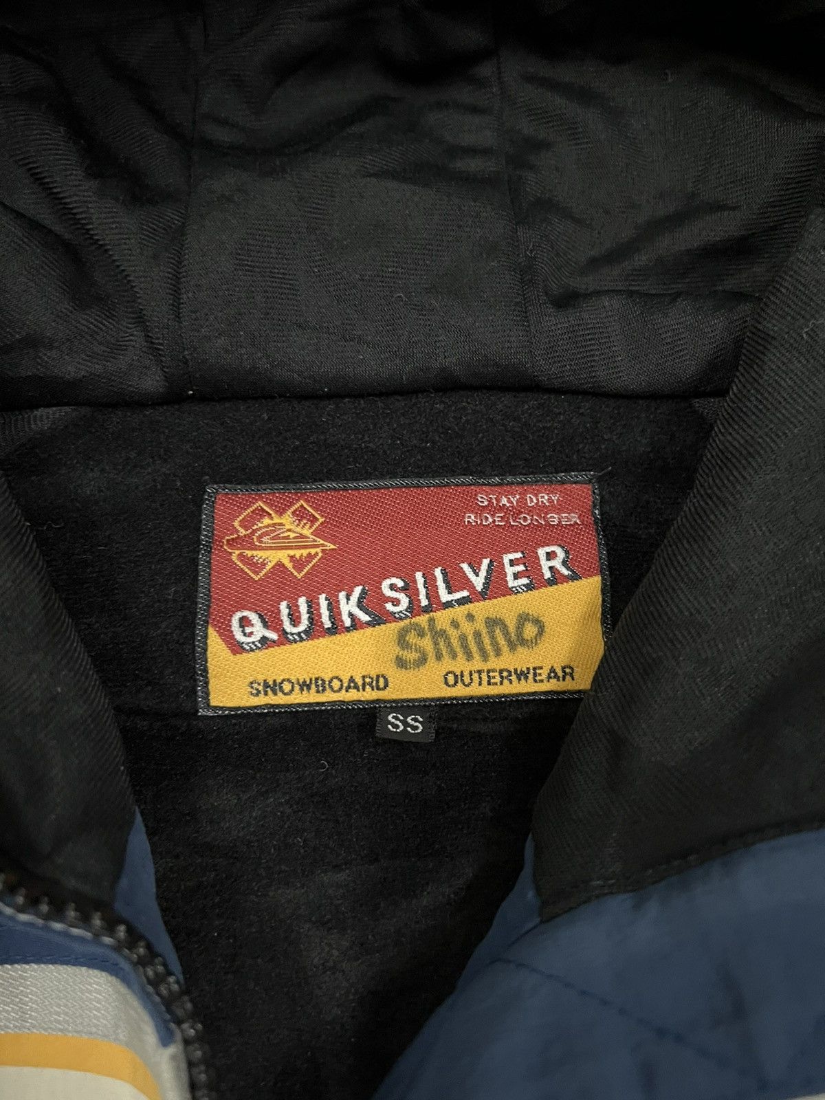 Quicksilver VINTAGE QUICKSILVER SNOWBOARD OUTERWEAR JACKET HOODIE Size US M / EU 48-50 / 2 - 19 Thumbnail