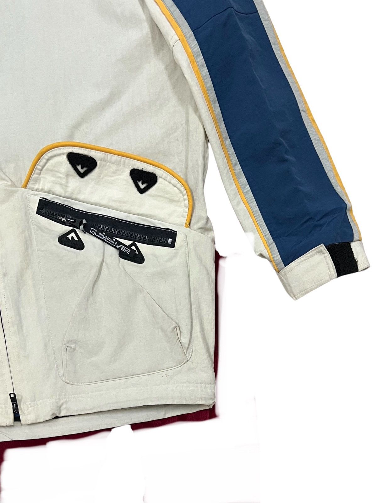 Quicksilver VINTAGE QUICKSILVER SNOWBOARD OUTERWEAR JACKET HOODIE Size US M / EU 48-50 / 2 - 8 Thumbnail