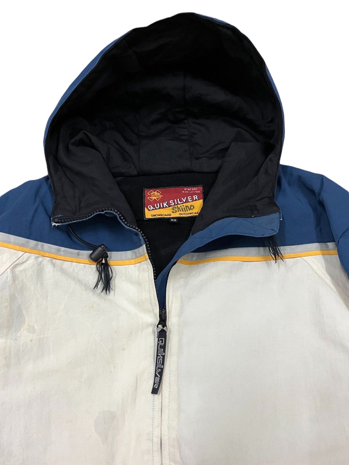 Quicksilver VINTAGE QUICKSILVER SNOWBOARD OUTERWEAR JACKET HOODIE Size US M / EU 48-50 / 2 - 4 Thumbnail