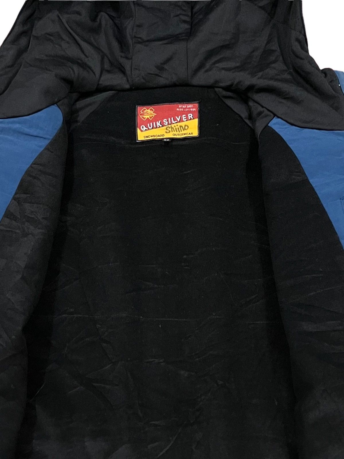 Quicksilver VINTAGE QUICKSILVER SNOWBOARD OUTERWEAR JACKET HOODIE Size US M / EU 48-50 / 2 - 15 Thumbnail