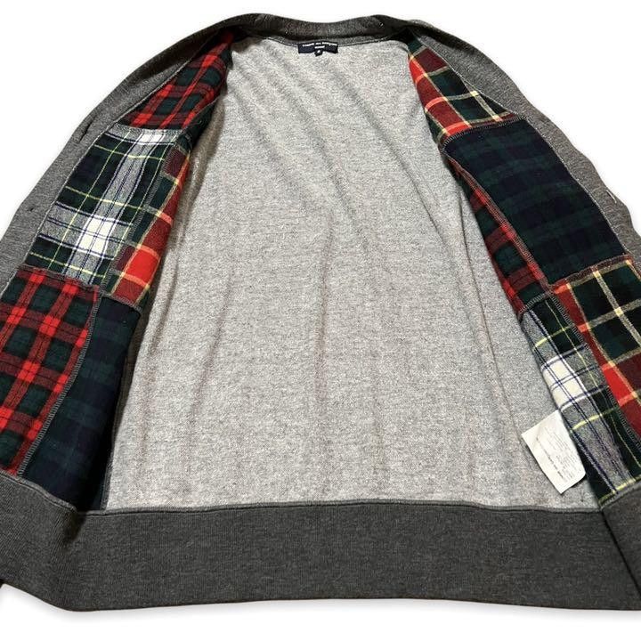 Comme des Garcons × Comme des Garcons Homme AD2011 Patchwork Plaid Cardigan Size US S / EU 44-46 / 1 - 5 Thumbnail