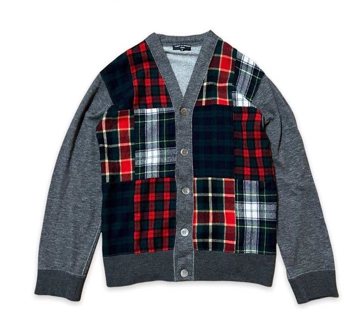 Comme des Garcons × Comme des Garcons Homme AD2011 Patchwork Plaid Cardigan Size US S / EU 44-46 / 1 - 1 Thumbnail