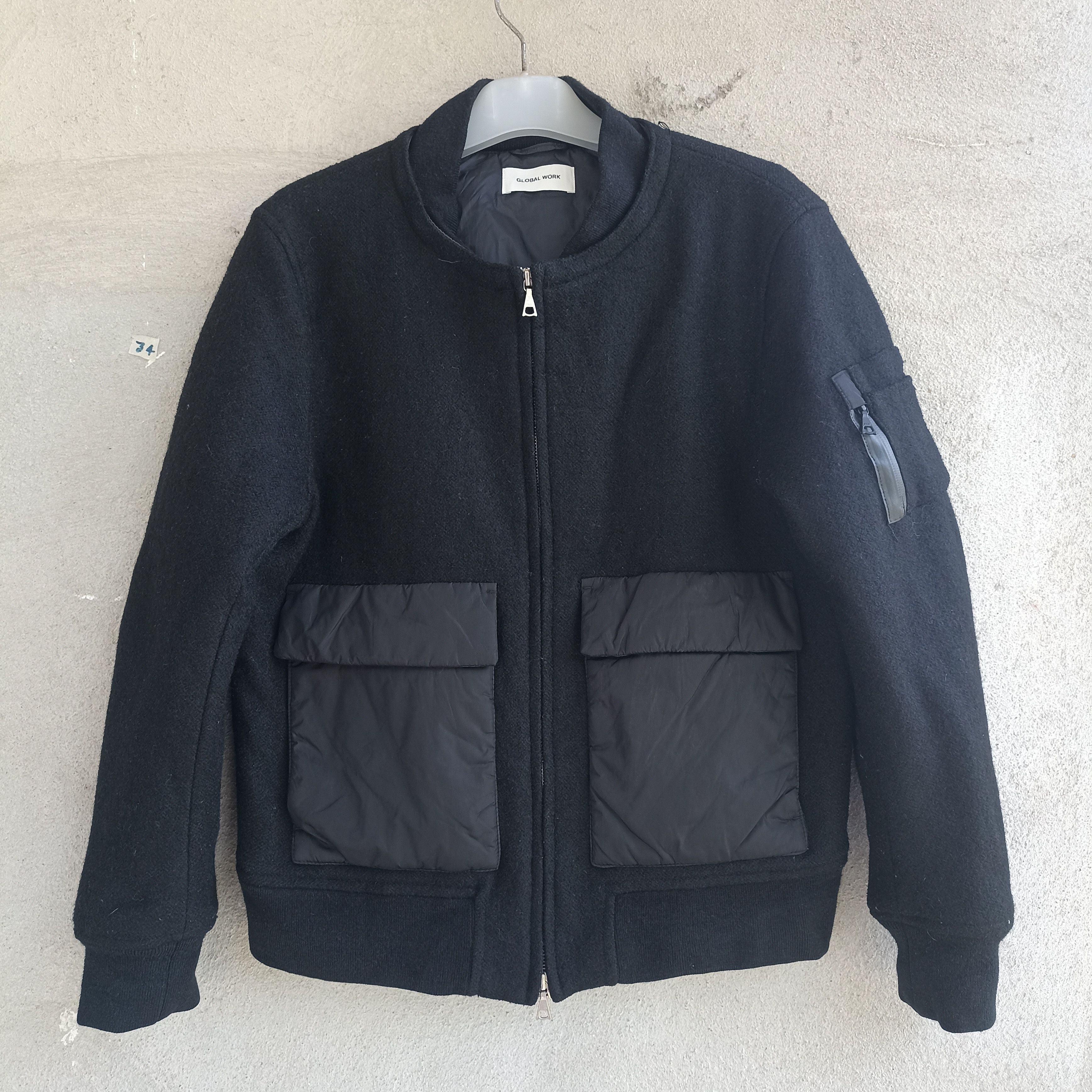Global Work Global Work Avantgarde Black Jacket Size US M / EU 48-50 / 2 - 1 Thumbnail