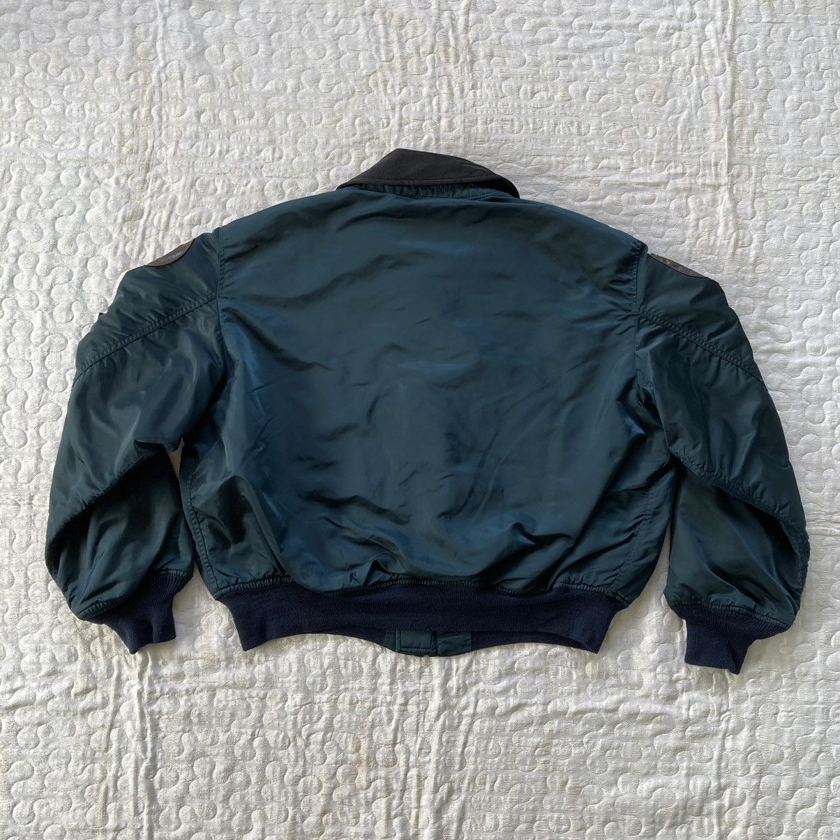Alpha Industries VINTAGE 1990s US MADE ALPHA INDUSTRIES BOMBER JACKET Size US XL / EU 56 / 4 - 2 Thumbnail