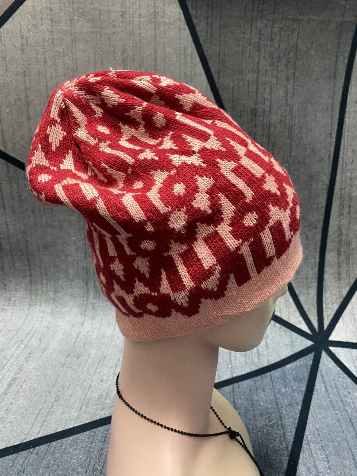 Japanese Brand Japanese Brand Willow Nice Designl Like Monogram Beanie Hat Size ONE SIZE - 2 Thumbnail