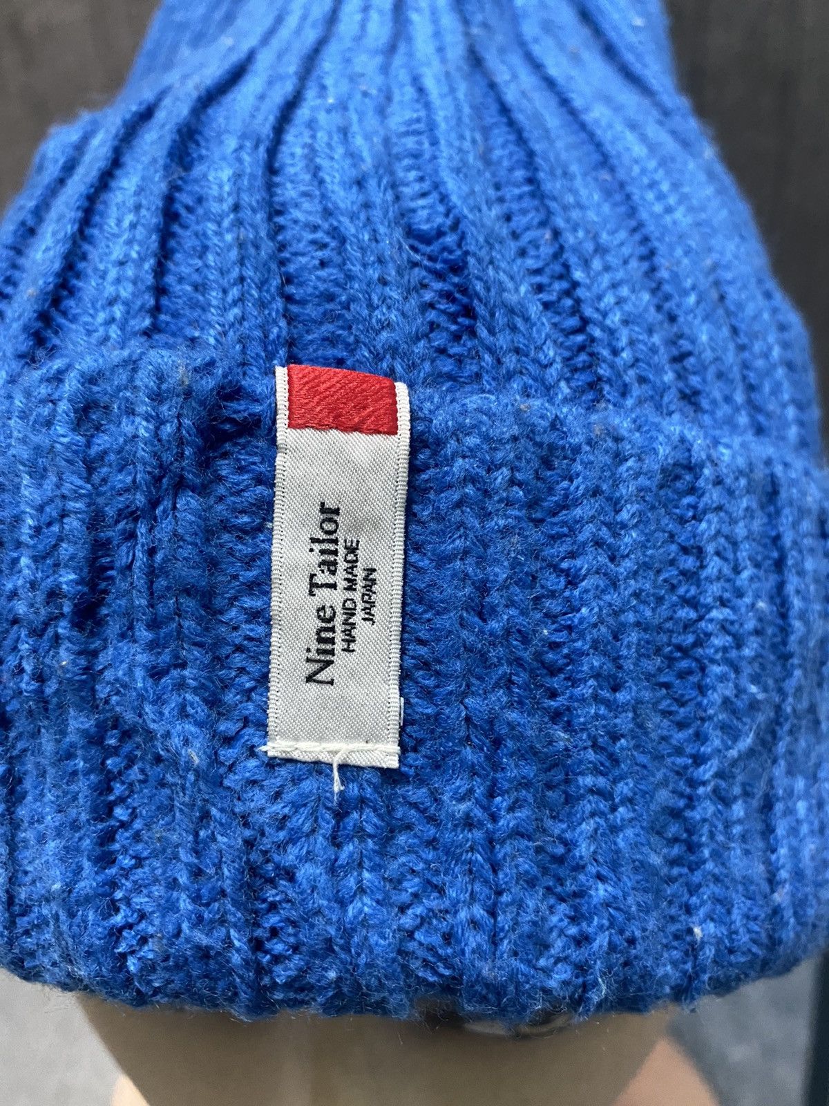 Japanese Brand Nine Tailor Handmade Beanie Hat Size ONE SIZE - 2 Thumbnail