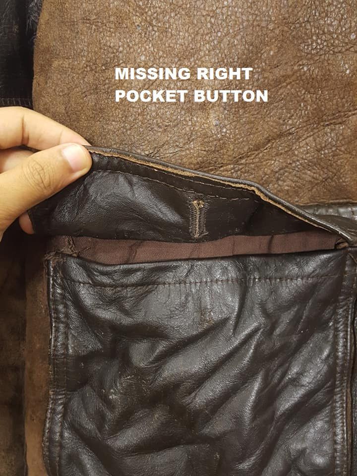 Schott B-3 ANJ-4 Sheepskin Shearling 2 Tone Aviator Flight Jacket Size US M / EU 48-50 / 2 - 24 Thumbnail