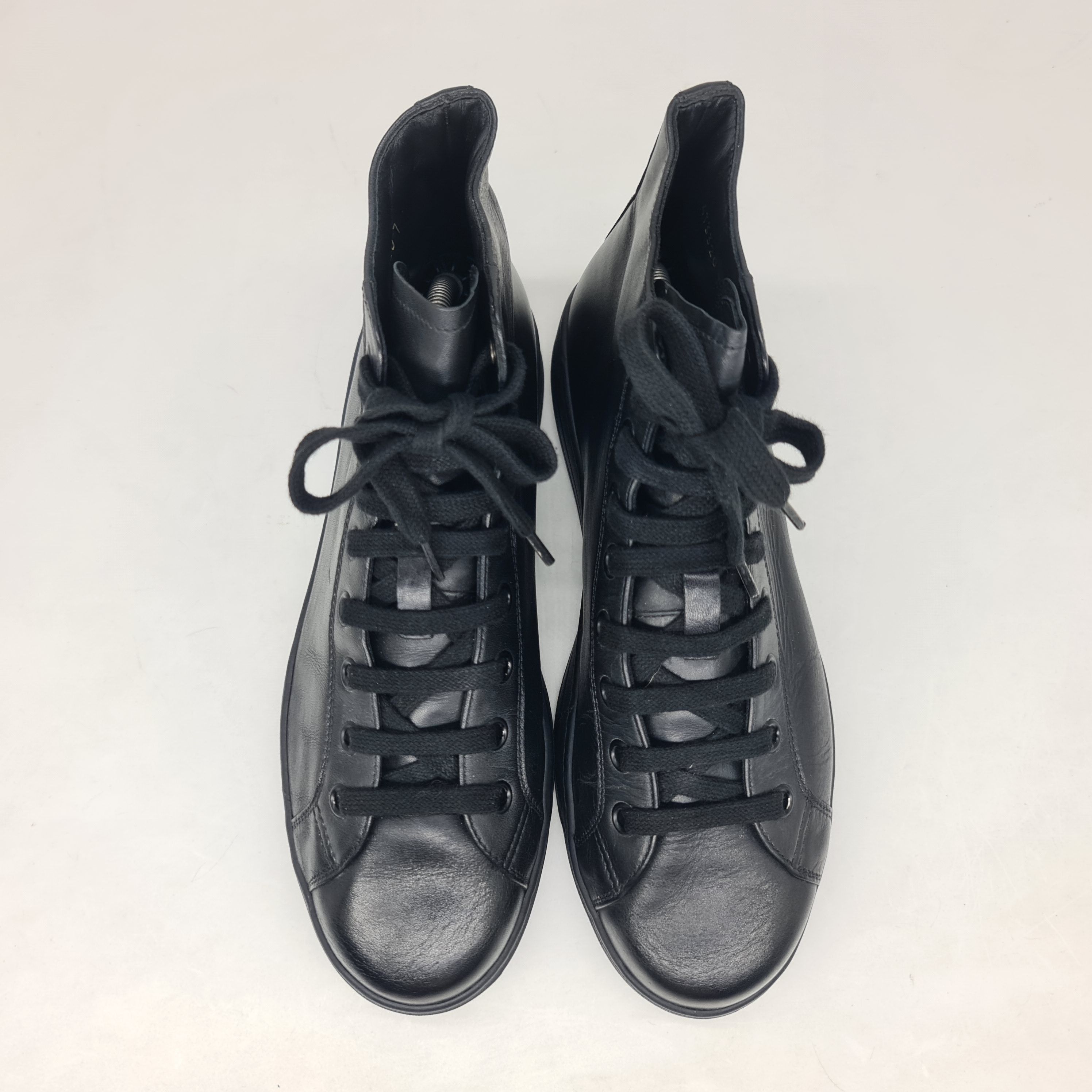 Prada Prada Milano - FW18 Logo Patch High Top Sneakers Size US 8 / EU 41 - 3 Thumbnail