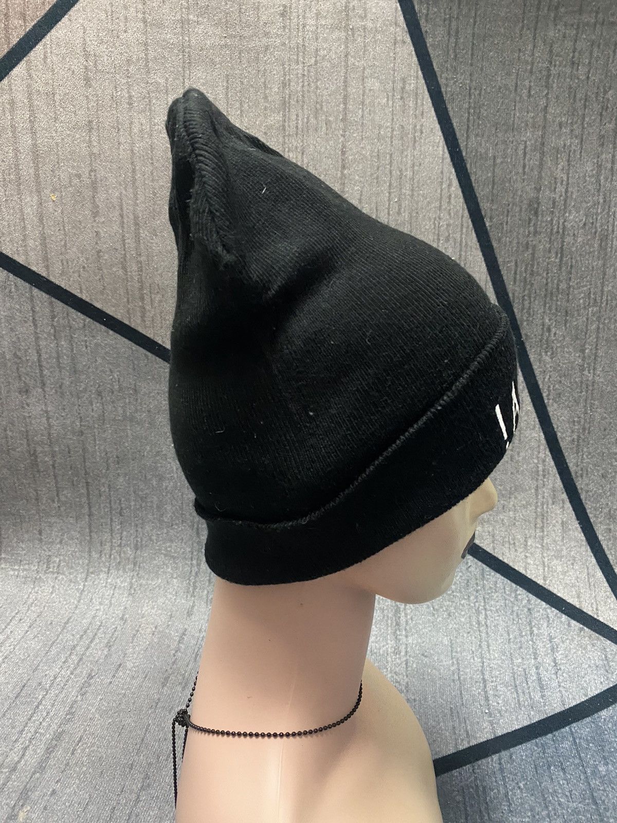 Japanese Brand Here's Market Halo! Embroidered beanie Hat Size ONE SIZE - 3 Thumbnail