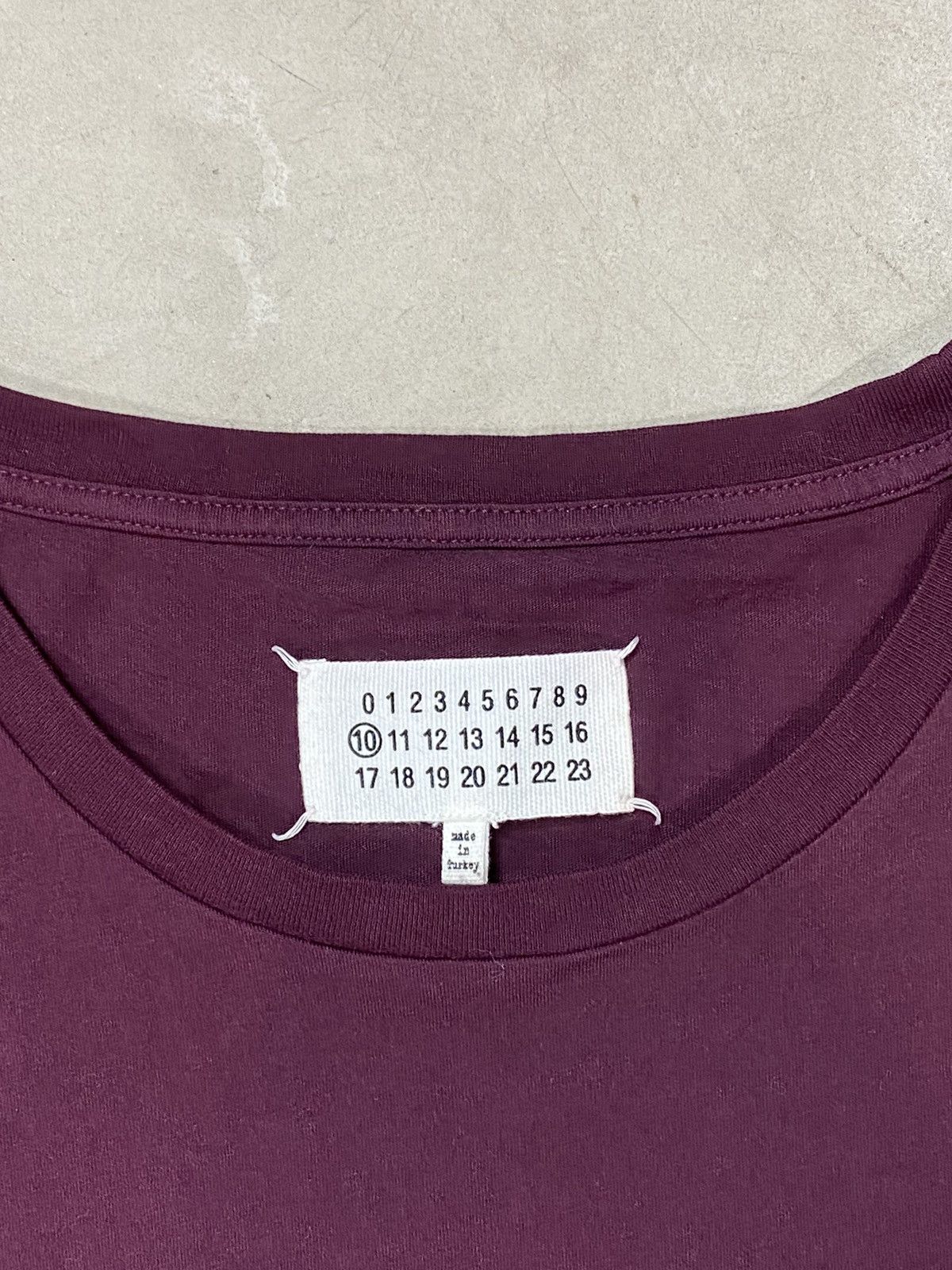 Maison Margiela Maison Margiela Grape Classic Garment Dyed Tee Size US M / EU 48-50 / 2 - 5 Thumbnail