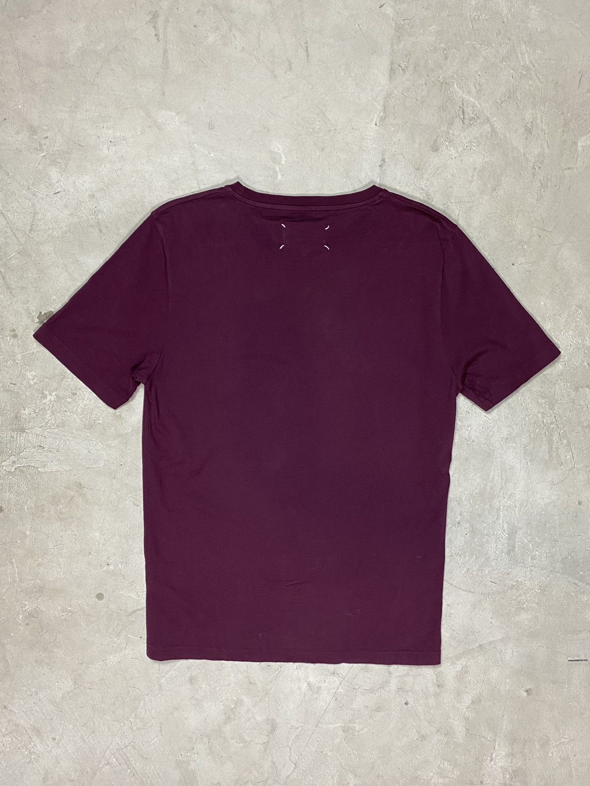 Maison Margiela Maison Margiela Grape Classic Garment Dyed Tee Size US M / EU 48-50 / 2 - 2 Thumbnail