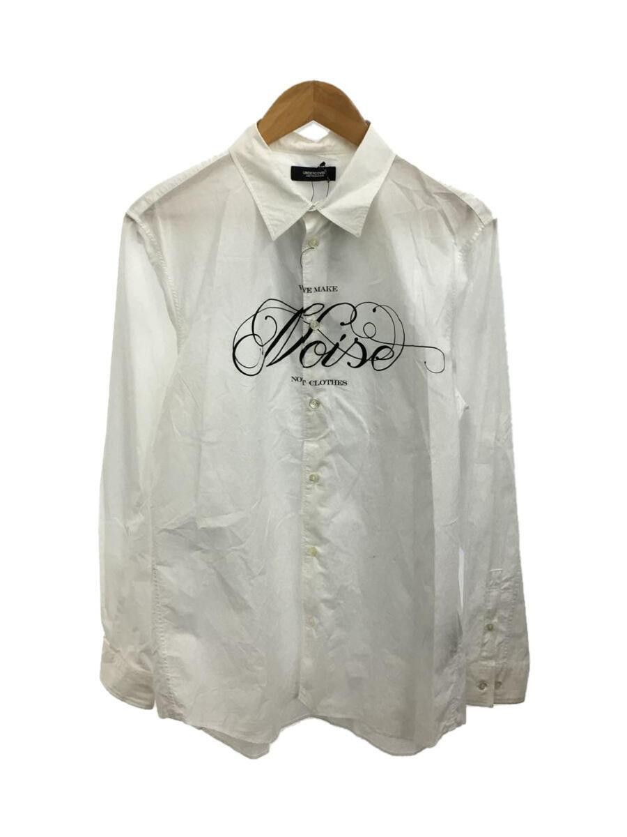 image of Undercover Ss20 "we Make Noise Not Clothes" Shirt in White, Men's (Size XL)