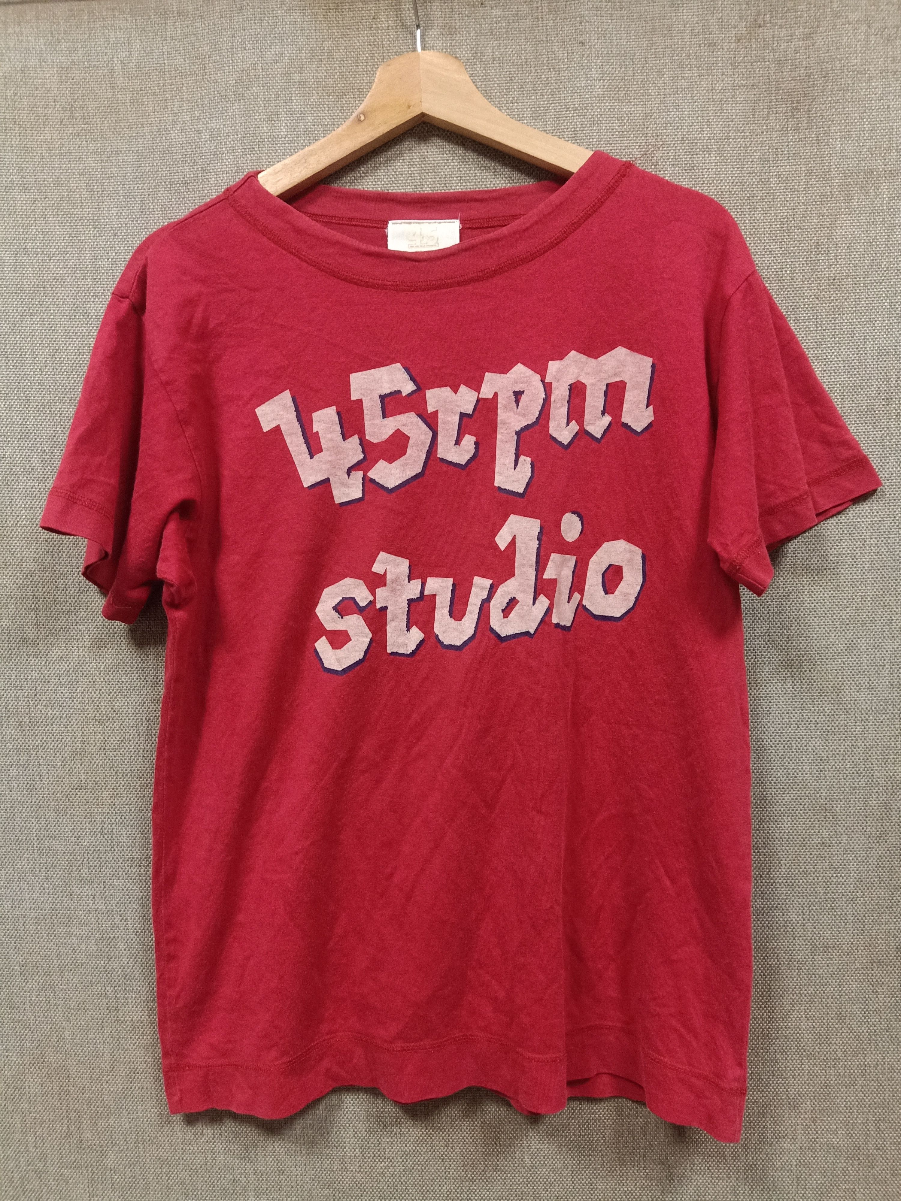 45rpm × Vintage vintage t shirt 45rpm studio made in japan Size US M / EU 48-50 / 2 - 1 Thumbnail
