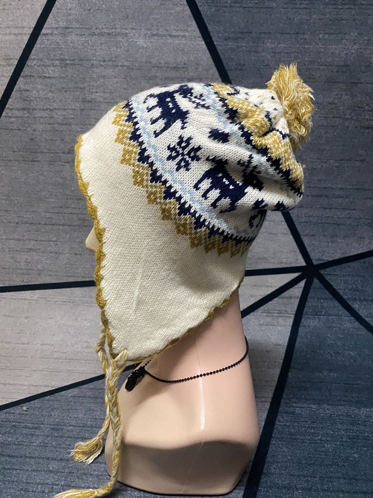 Japanese Brand Japan Hush hush Animal Motive Trapper Beanie Hat Size ONE SIZE - 2 Thumbnail