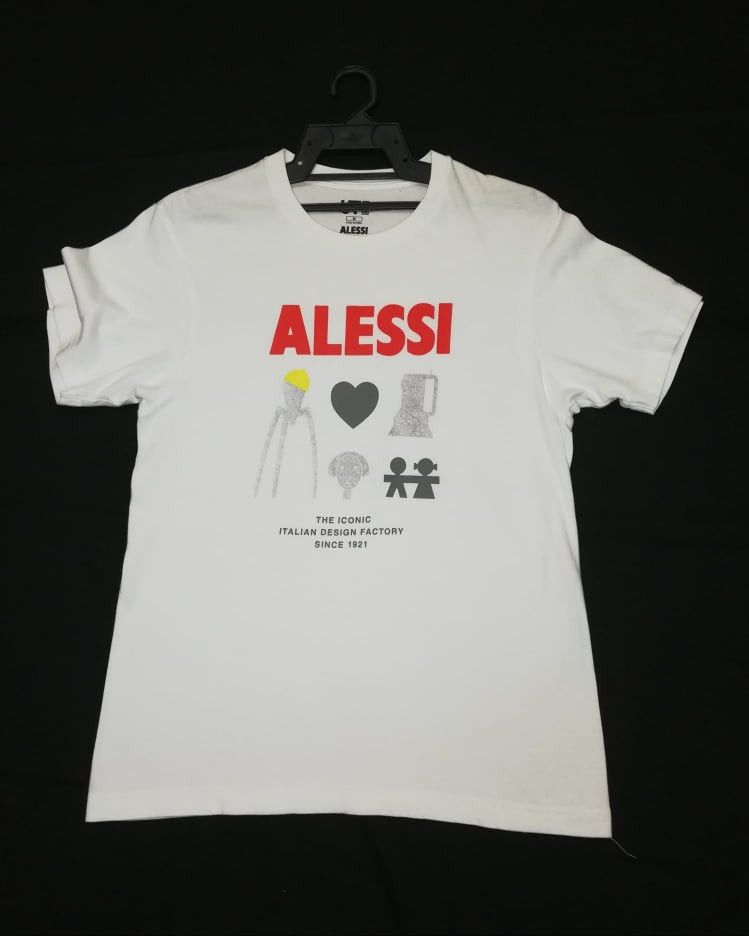 image of Italian Designers x Uniqlo Alessi X Uniqlo Italian Design (S30) in White, Men's (Size Medium)