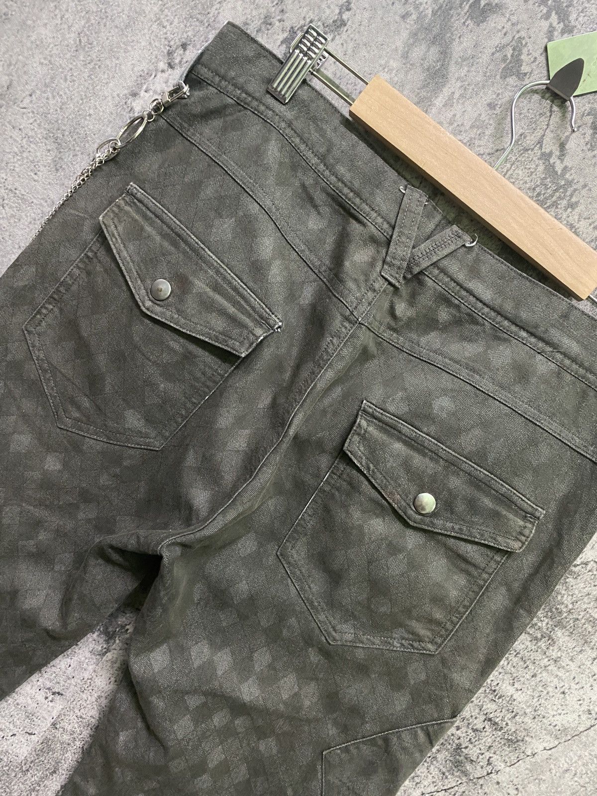 Designer × Japanese Brand × Seditionaries Japanese SEMANTIC DESIGN Checks Multipocket Cargo Pant Size US 31 - 18 Thumbnail