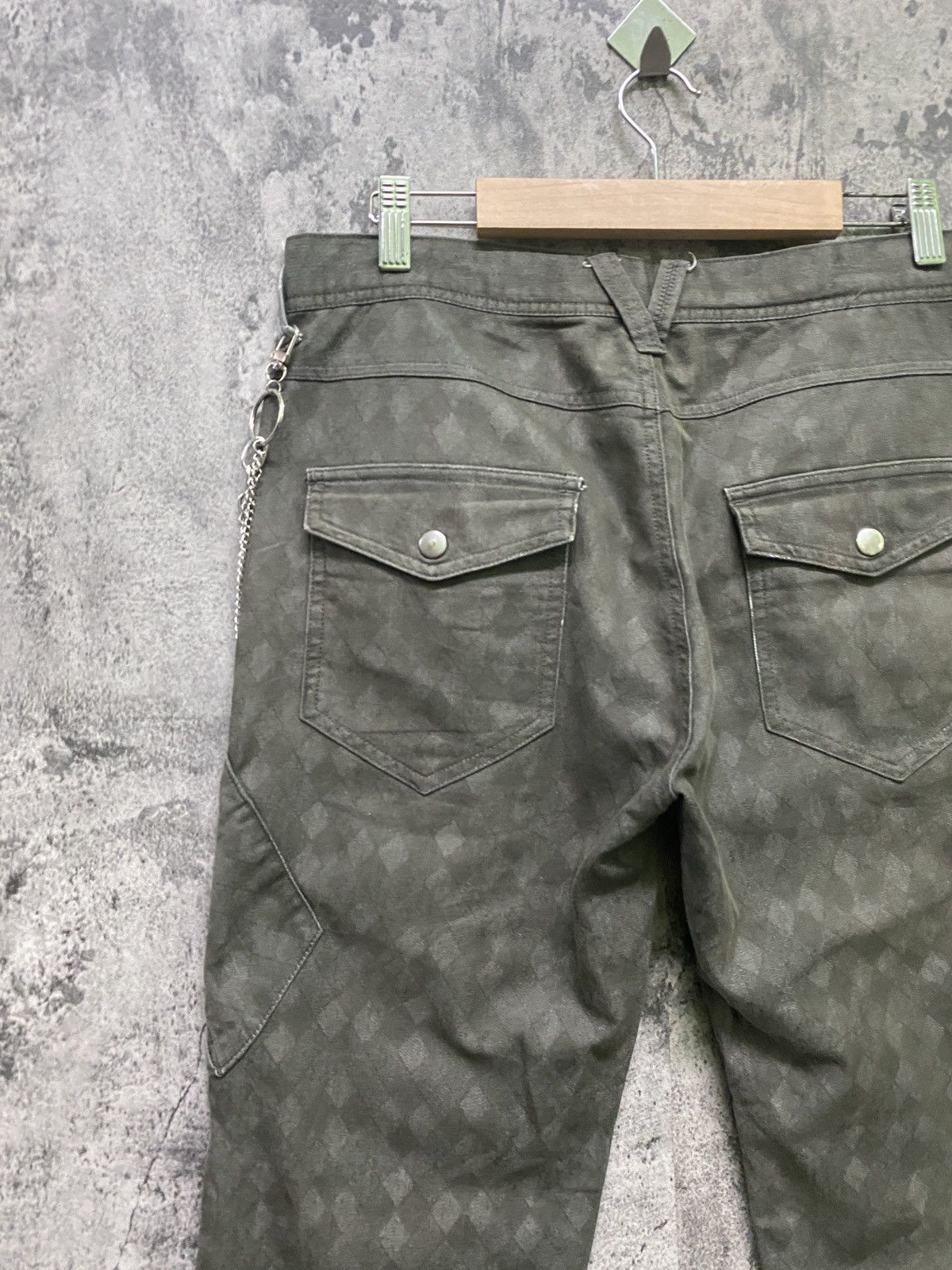 Designer × Japanese Brand × Seditionaries Japanese SEMANTIC DESIGN Checks Multipocket Cargo Pant Size US 31 - 13 Thumbnail