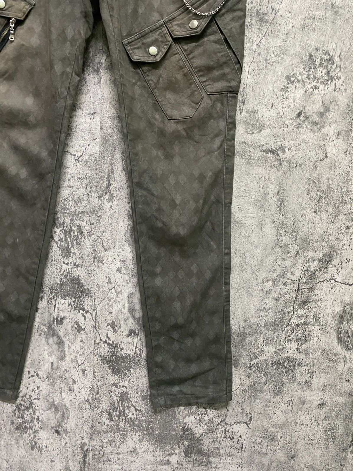Designer × Japanese Brand × Seditionaries Japanese SEMANTIC DESIGN Checks Multipocket Cargo Pant Size US 31 - 6 Thumbnail
