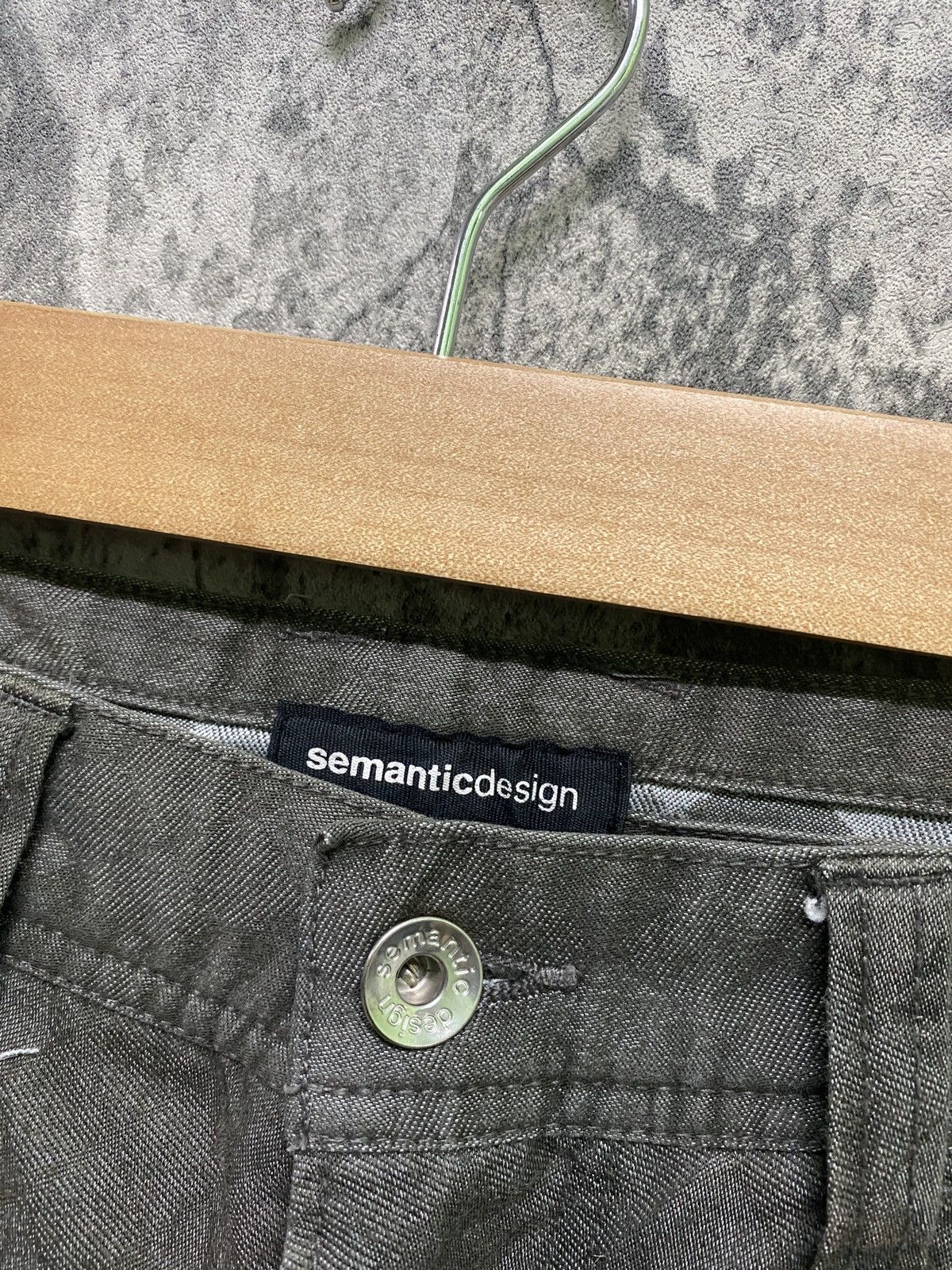 Designer × Japanese Brand × Seditionaries Japanese SEMANTIC DESIGN Checks Multipocket Cargo Pant Size US 31 - 11 Thumbnail