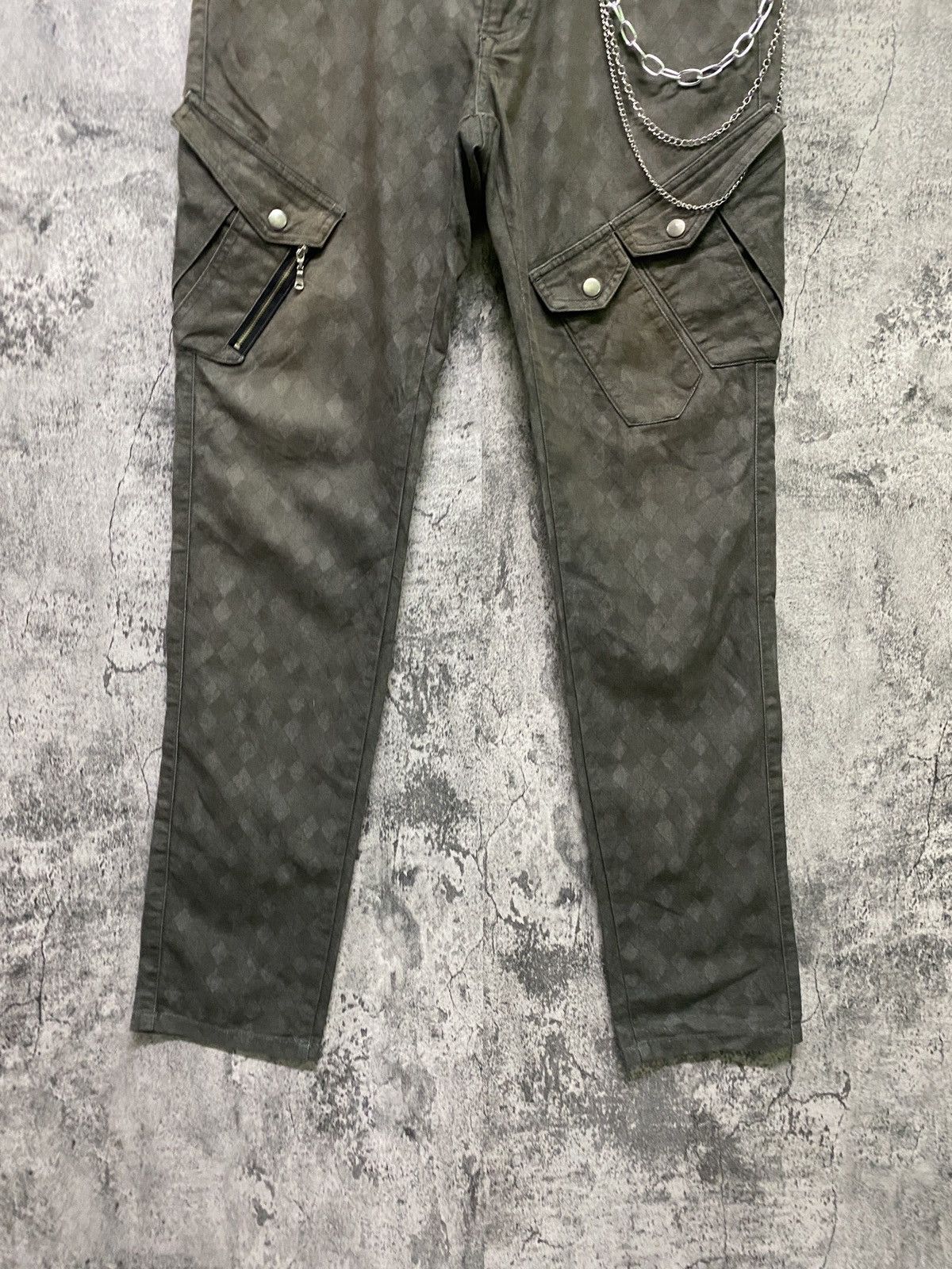 Designer × Japanese Brand × Seditionaries Japanese SEMANTIC DESIGN Checks Multipocket Cargo Pant Size US 31 - 8 Thumbnail