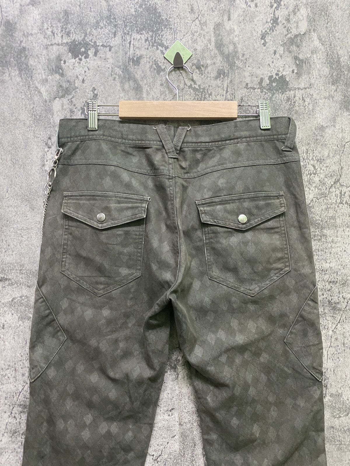 Designer × Japanese Brand × Seditionaries Japanese SEMANTIC DESIGN Checks Multipocket Cargo Pant Size US 31 - 12 Thumbnail