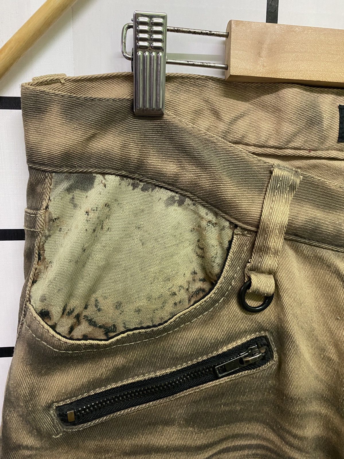 Hysteric Glamour × If Six Was Nine × Japanese Brand CavariA Distressed Multipocket Zipper Bondage Punk CargoPant Size US 32 / EU 48 - 13 Thumbnail