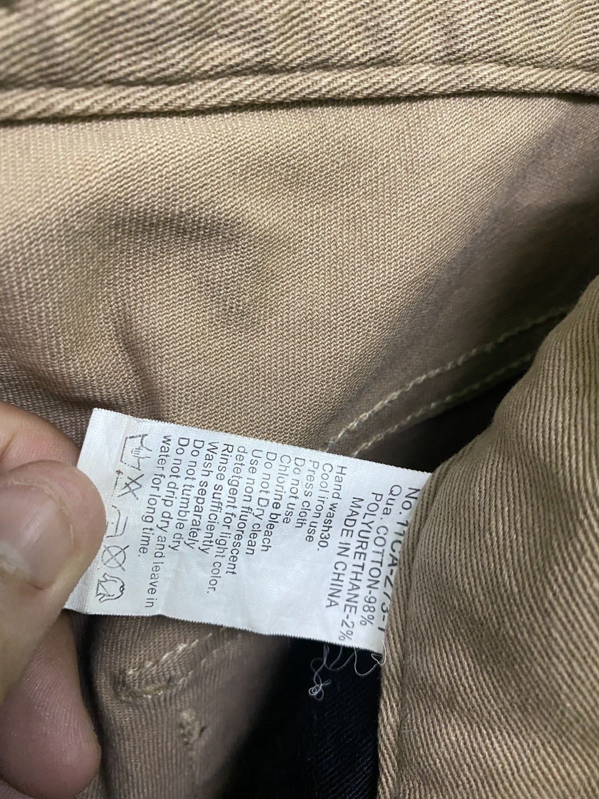 Hysteric Glamour × If Six Was Nine × Japanese Brand CavariA Distressed Multipocket Zipper Bondage Punk CargoPant Size US 32 / EU 48 - 21 Thumbnail