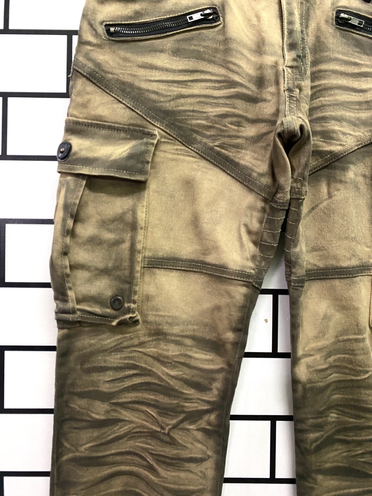 Hysteric Glamour × If Six Was Nine × Japanese Brand CavariA Distressed Multipocket Zipper Bondage Punk CargoPant Size US 32 / EU 48 - 6 Thumbnail