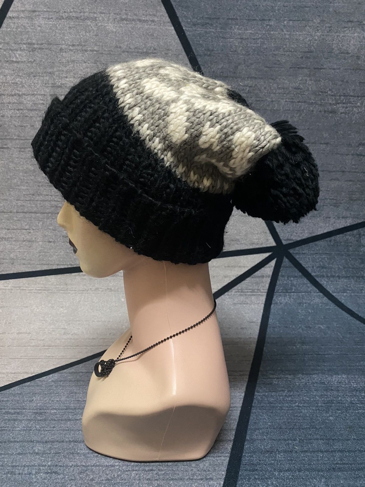 Japanese Brand Vintage Arnold Palmer Knitted Native Beanie Hat Size ONE SIZE - 4 Thumbnail