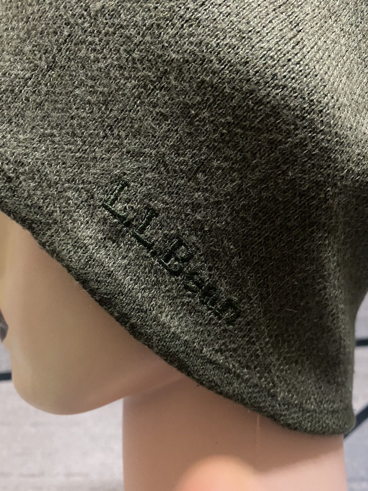 L.L. Bean × Vintage L.L.BEAN Reversible Embroidered Logo Beanie Hat Size ONE SIZE - 4 Thumbnail