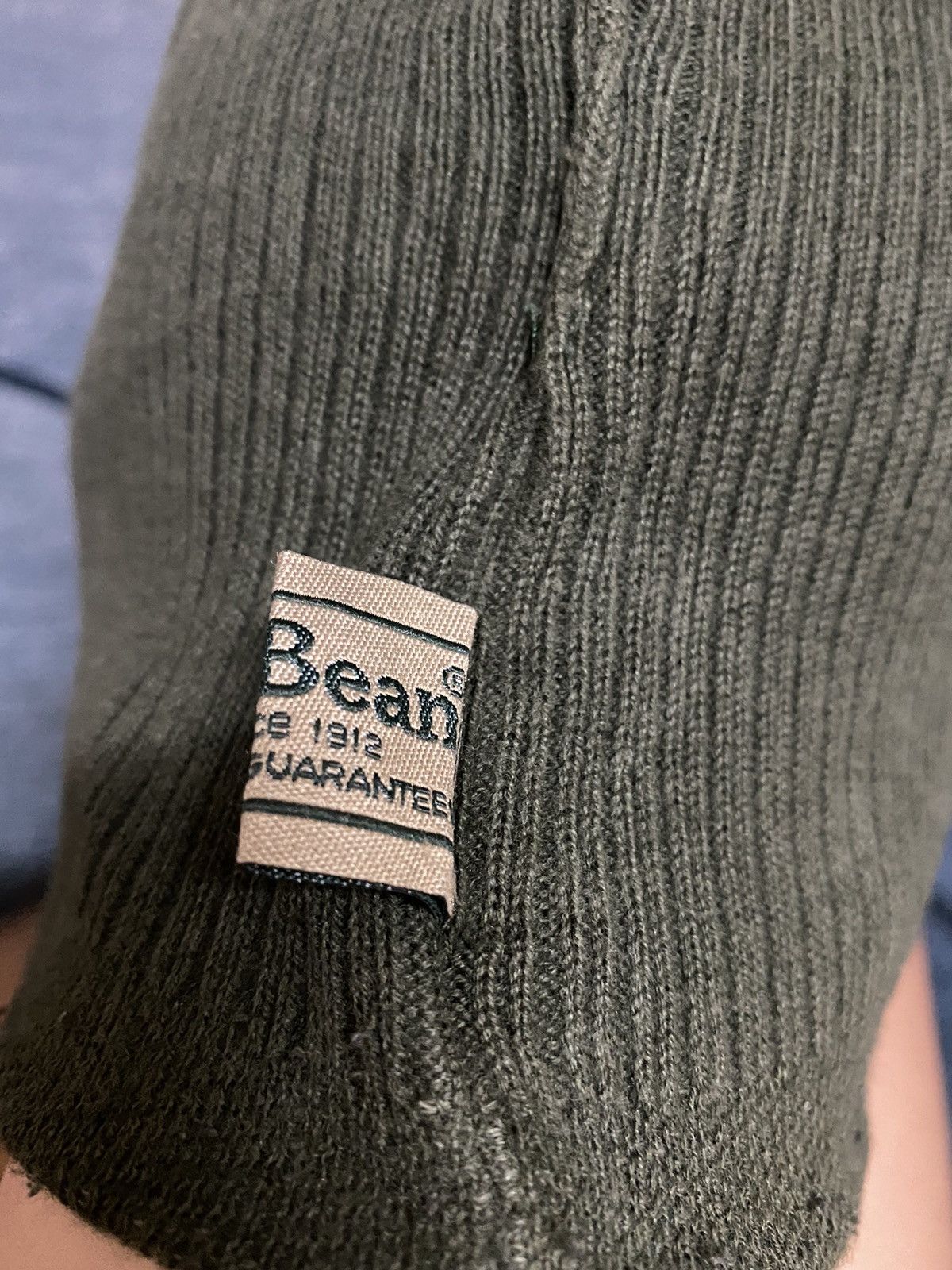 L.L. Bean × Vintage L.L.BEAN Reversible Embroidered Logo Beanie Hat Size ONE SIZE - 10 Thumbnail