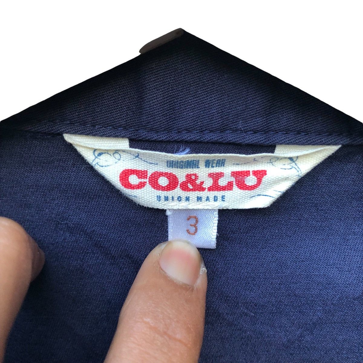 Vintage CO AND LU UNION MADE WORKER SHIRT Size US M / EU 48-50 / 2 - 7 Thumbnail