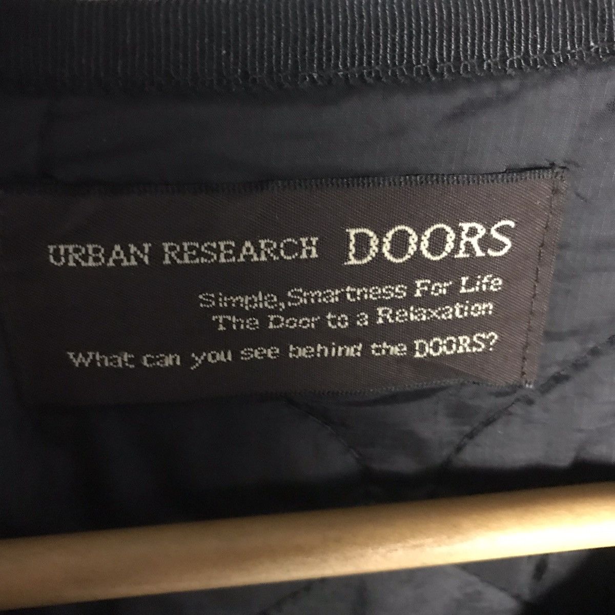 URBAN RESEARCH DOORS Rare urban research doors light quilted jacket Size US M / EU 48-50 / 2 - 3 Thumbnail