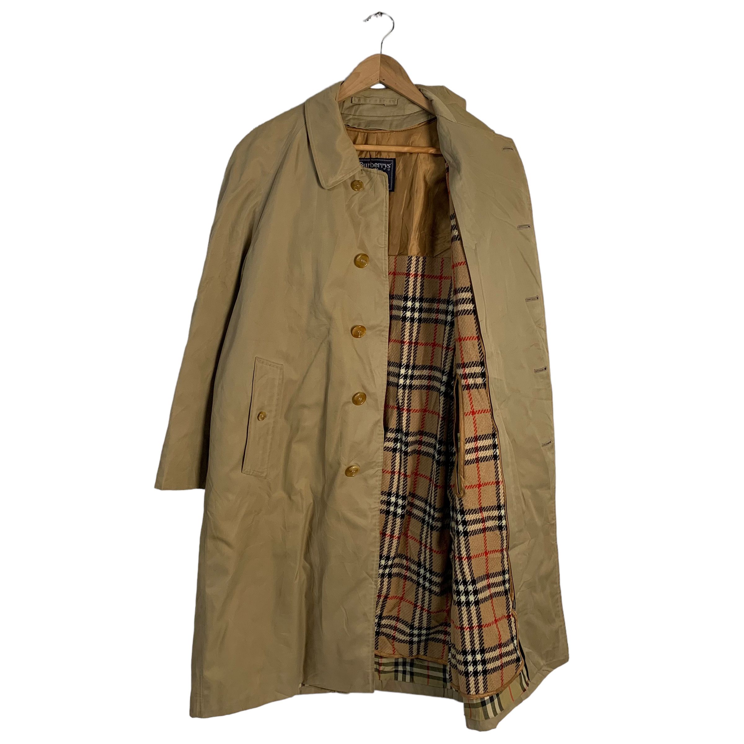 Burberry Burberrys Nova Check Inside Trench Coat Made In England Size US M / EU 48-50 / 2 - 4 Thumbnail