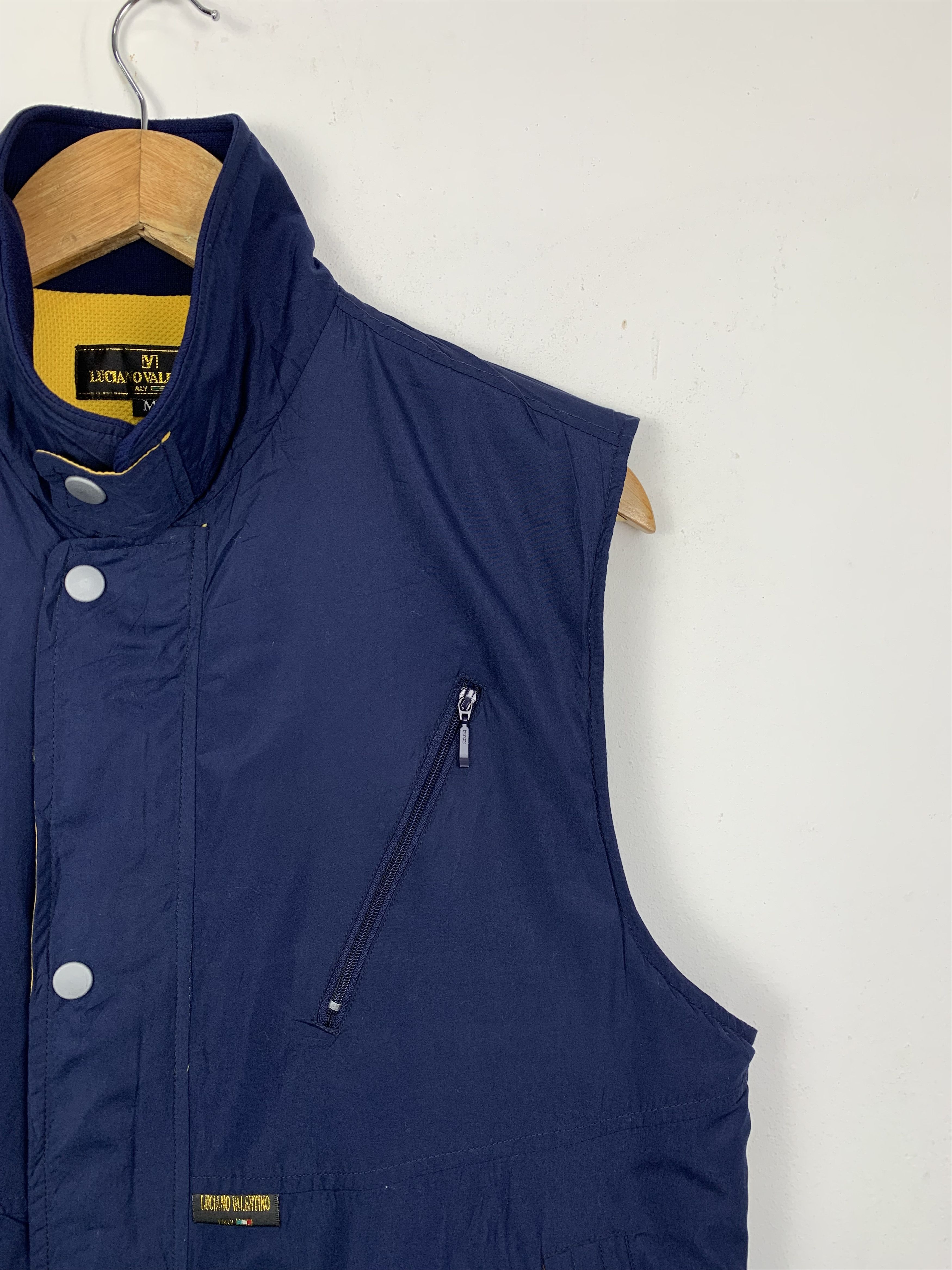 Vintage Vintage Luciano Valentino Sleeveless Jacket J1377 Size US M / EU 48-50 / 2 - 9 Thumbnail