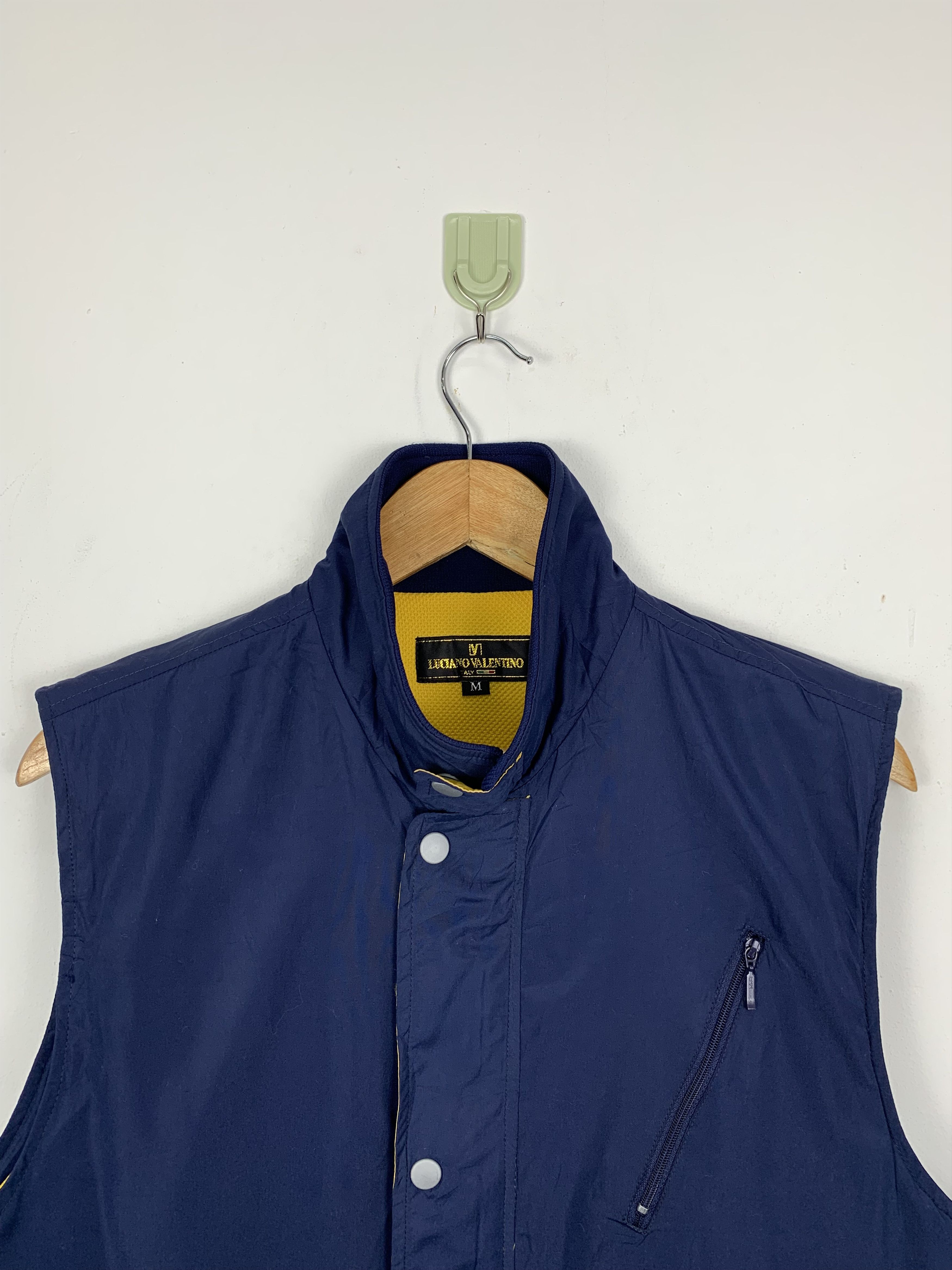 Vintage Vintage Luciano Valentino Sleeveless Jacket J1377 Size US M / EU 48-50 / 2 - 2 Thumbnail