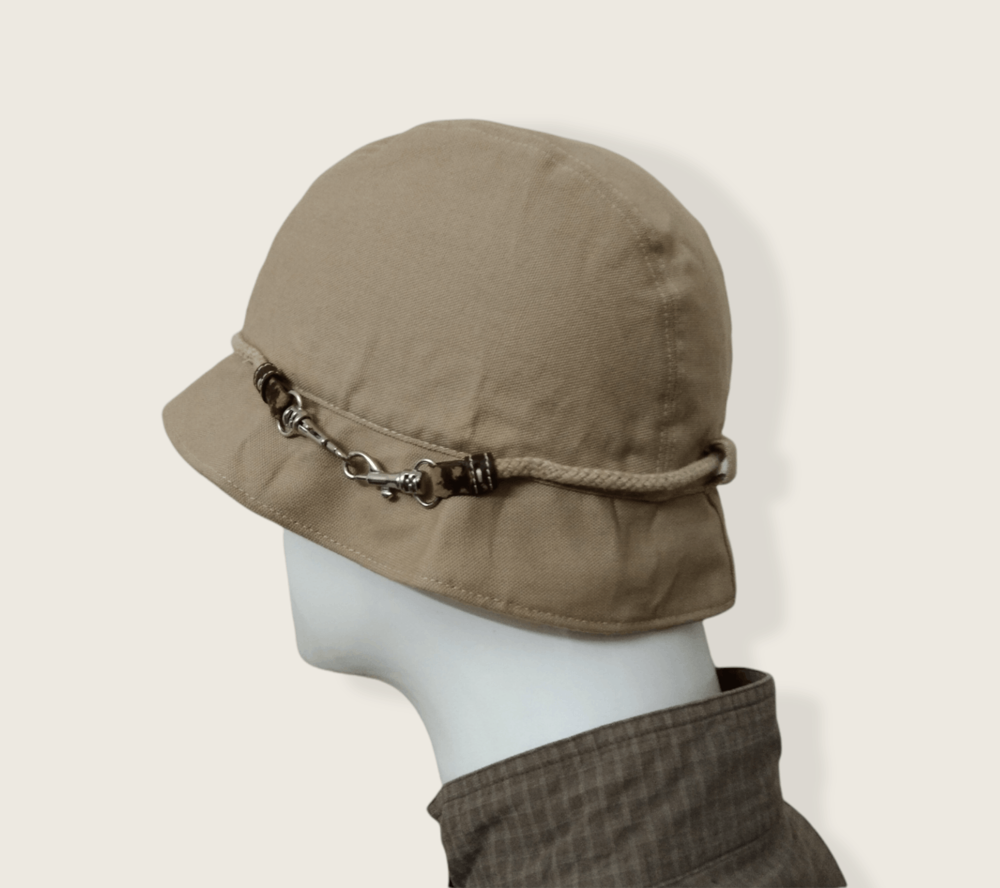 Gap × Vintage RARE🔥 GAP COTTON KHAKI BUCKET HAT Size ONE SIZE - 4 Thumbnail