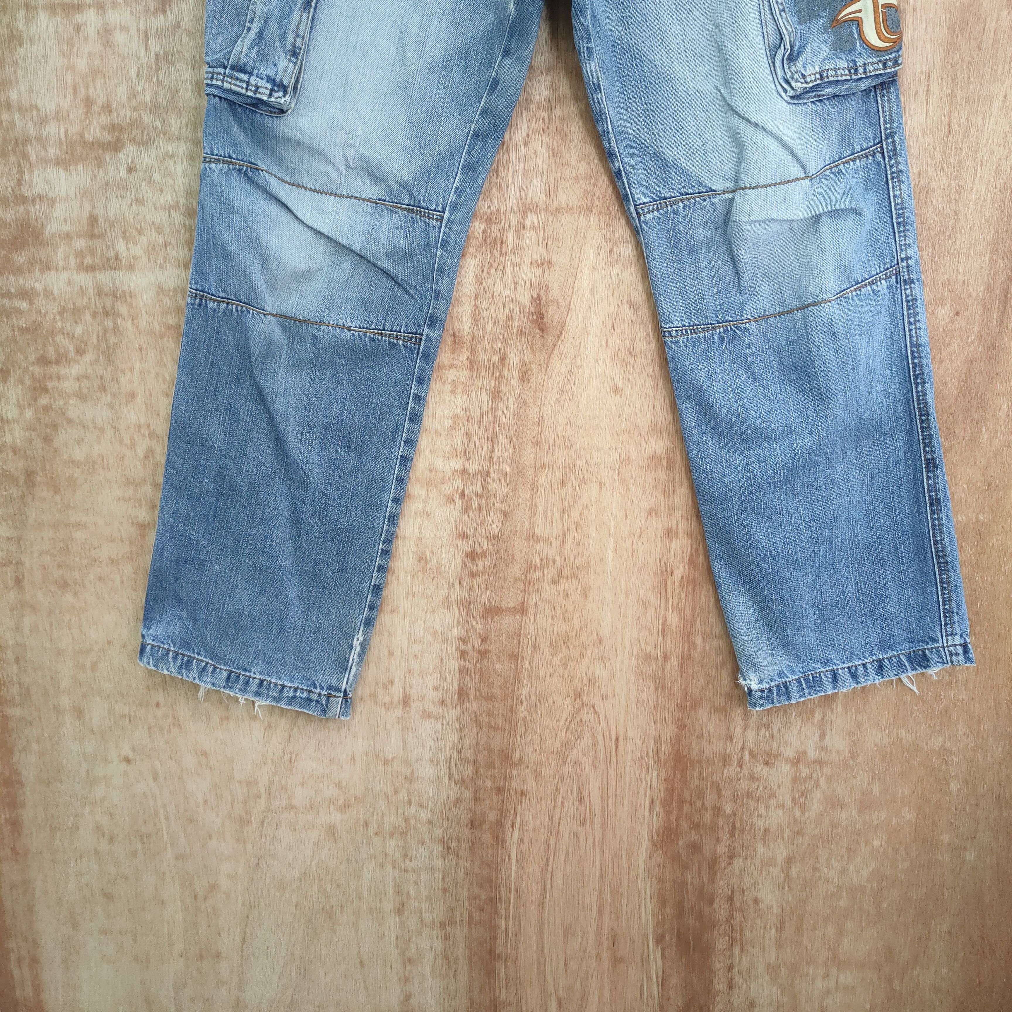 Japanese Brand VINTAGE PIKO HAWAIIAN FADED CARGO PANTS Size US 30 / EU 46 - 3 Thumbnail
