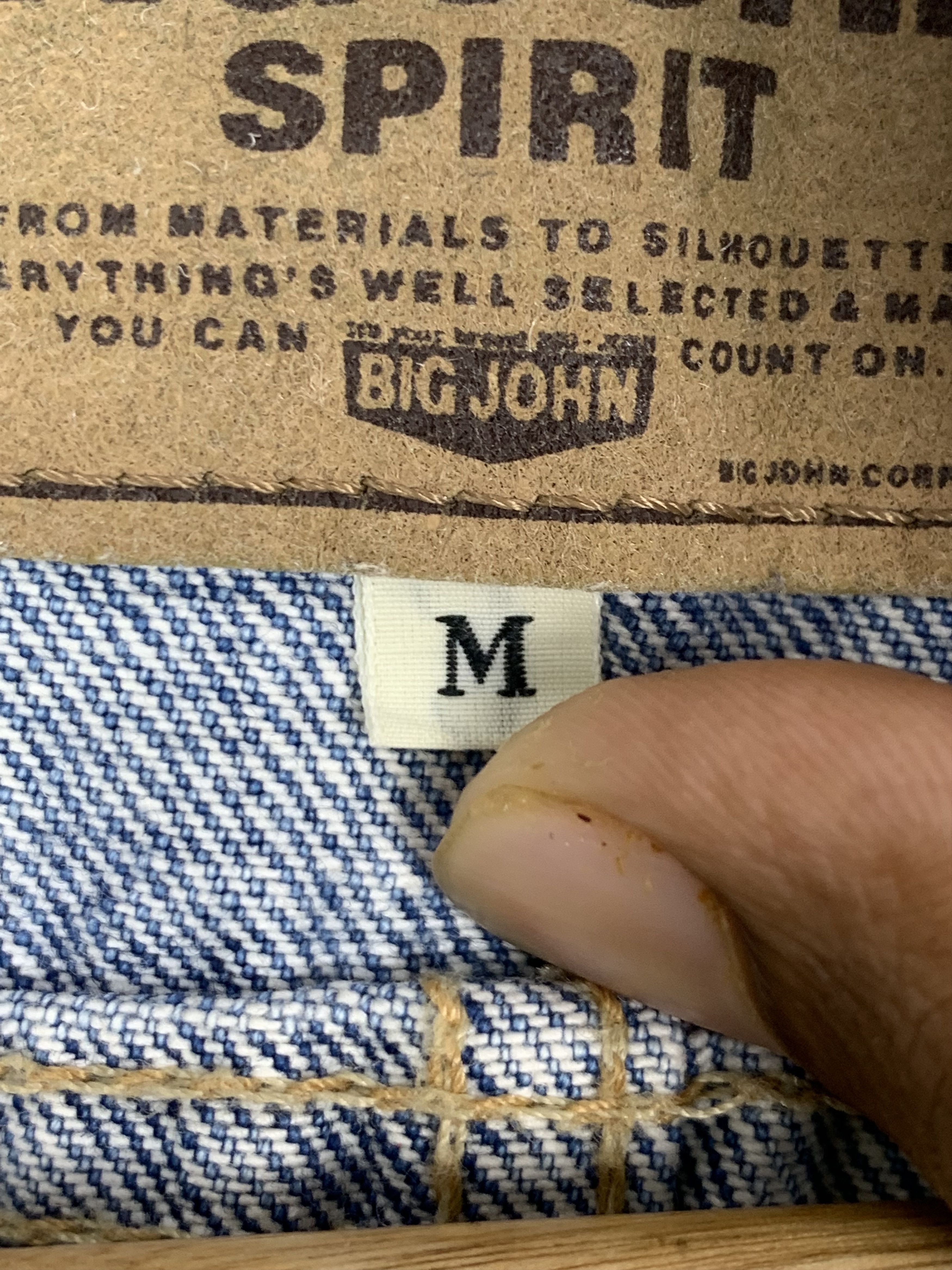Big John × Vintage Vintage Big John Denim Vest Size US M / EU 48-50 / 2 - 6 Thumbnail