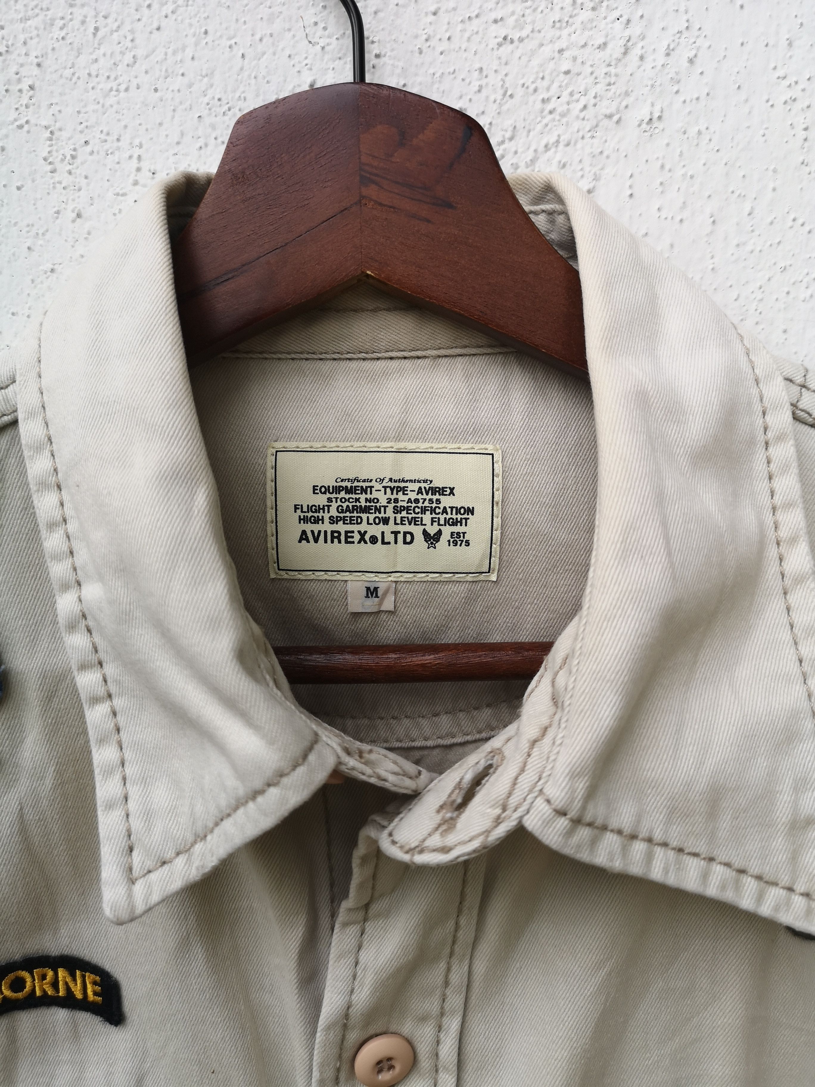 Avirex 🔥Avirex Pacth Button Up Double Pocket Workwear Style Size US M / EU 48-50 / 2 - 4 Thumbnail