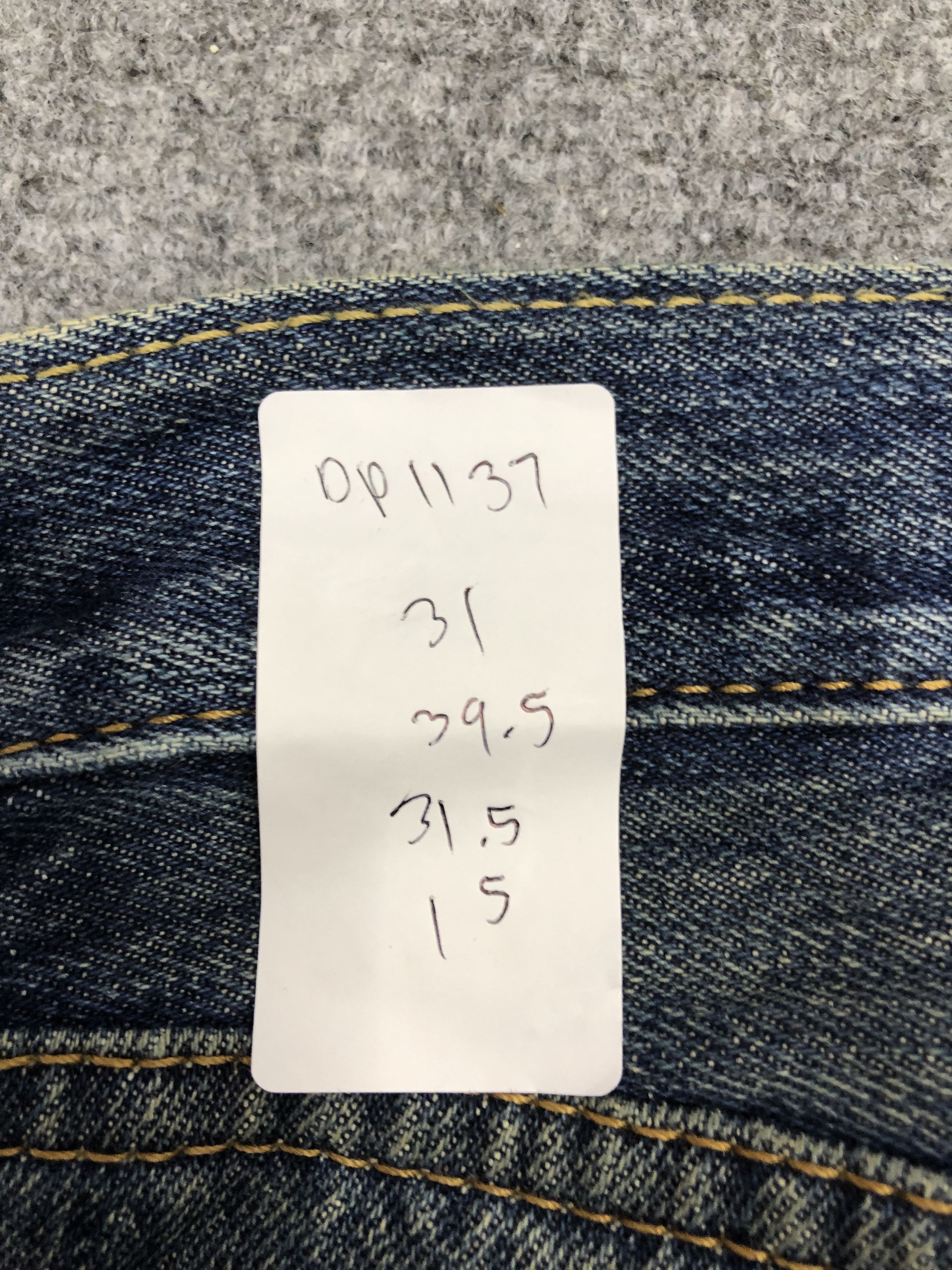 Levi's Vintage 80s Levis 501 Faded Blue Jeans DP1137 Size US 31 - 13 Thumbnail