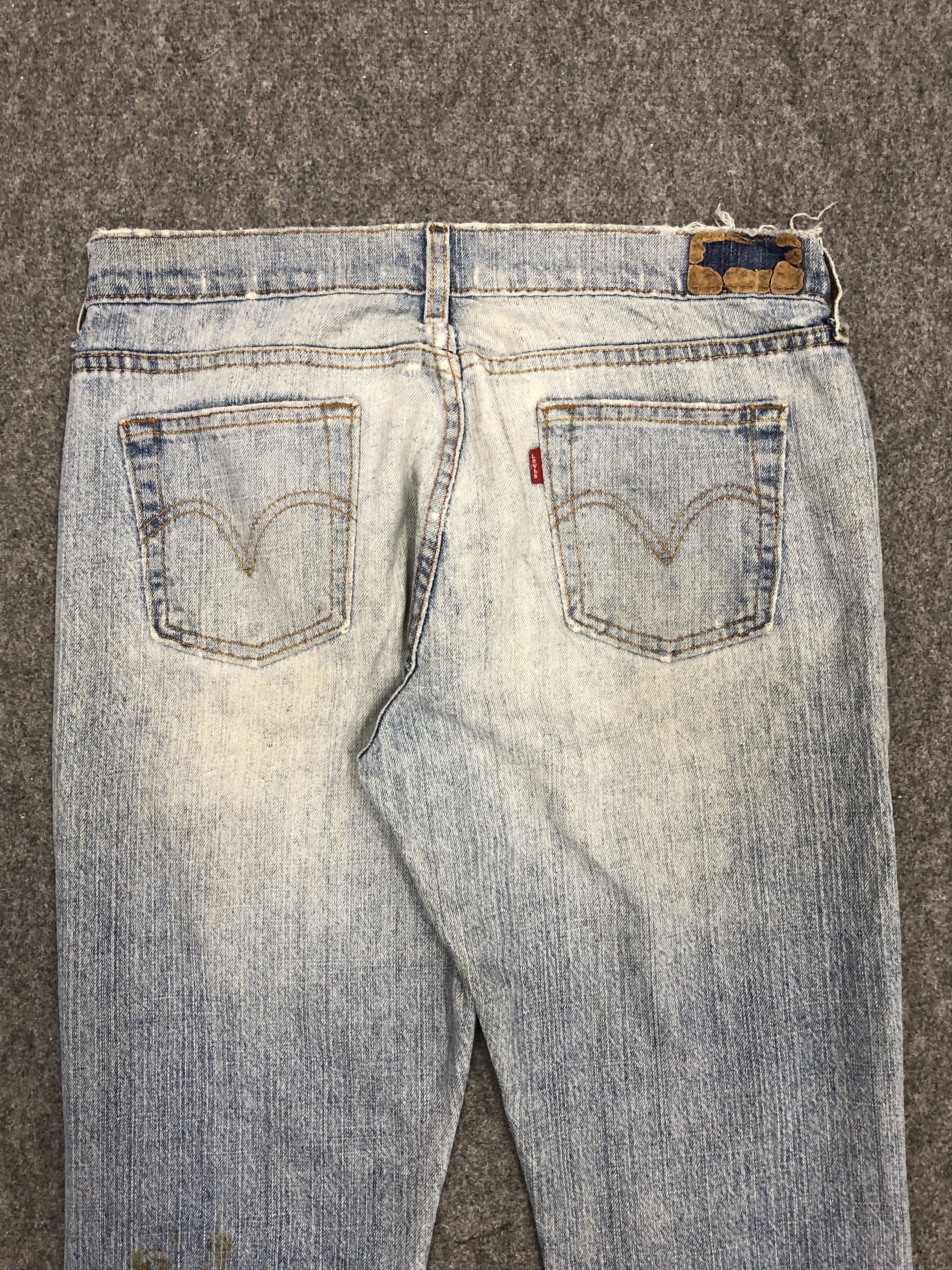 Levi's Vintage Levis 515 Flared Bootcut Jeans DP1138 Size US 32 / EU 48 - 4 Thumbnail