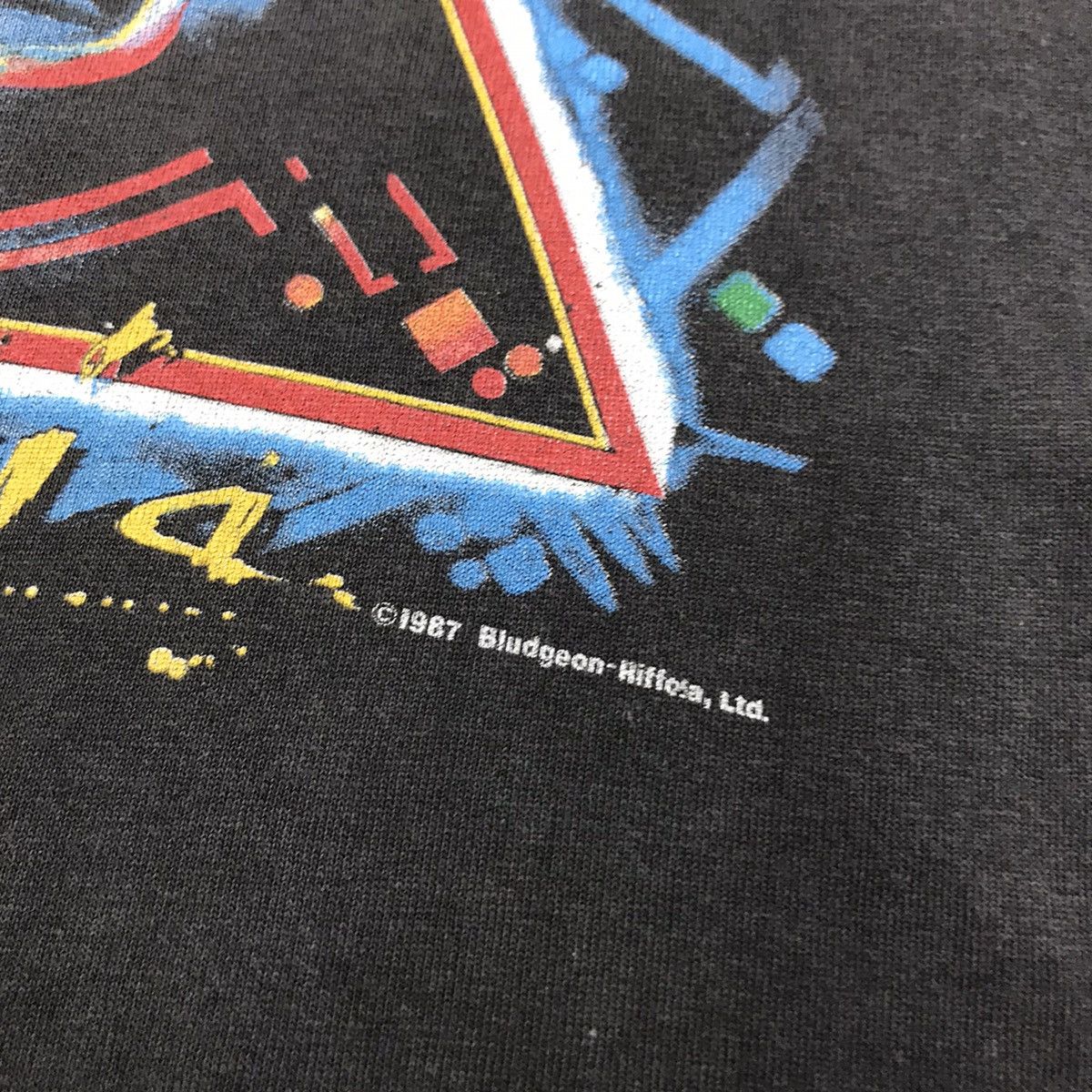 Band Tees × Def Leppard × Vintage Vintage 80s Def Leppard hysteria promo tour t-shirt Size US M / EU 48-50 / 2 - 5 Thumbnail