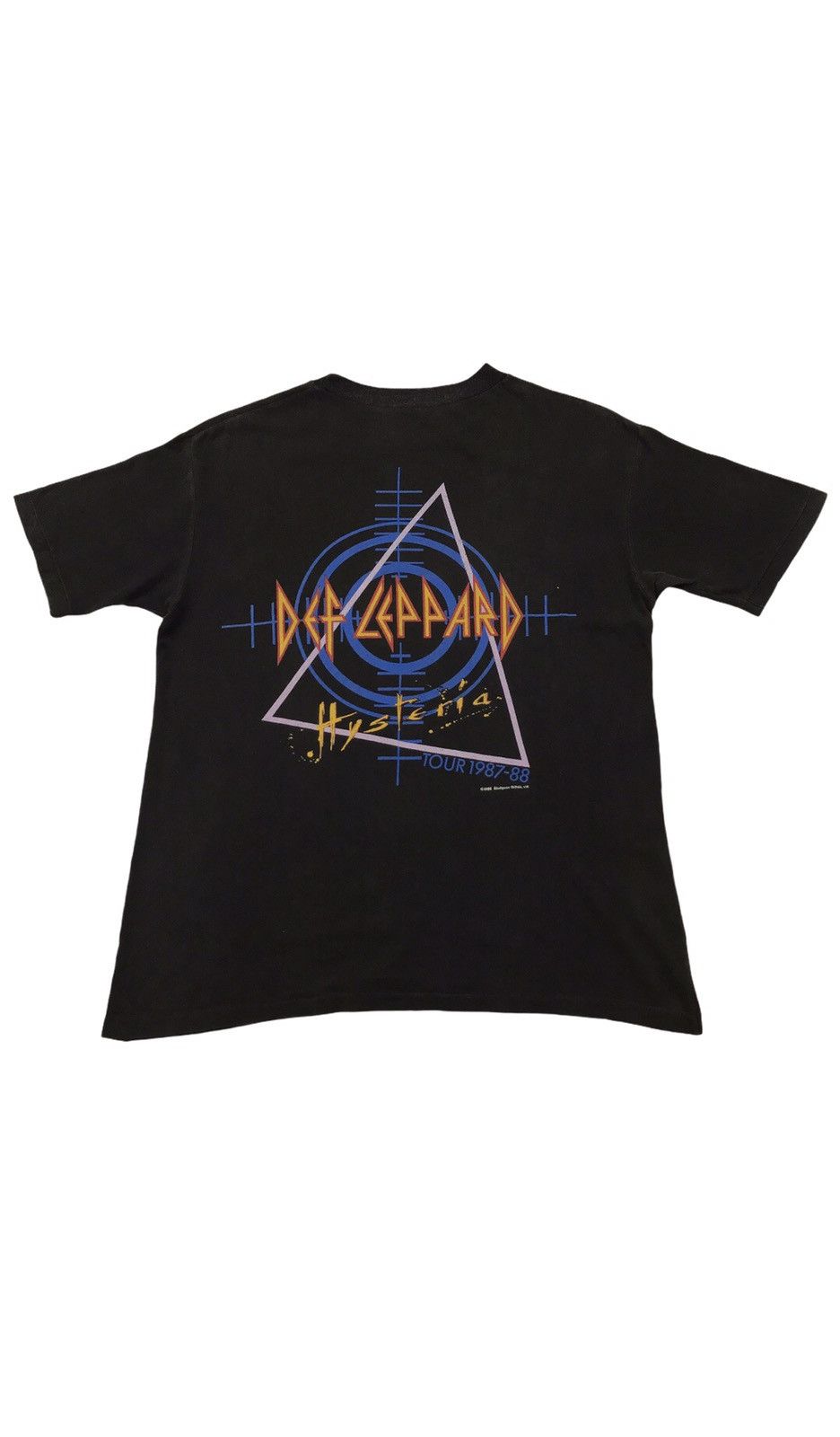 Band Tees × Def Leppard × Vintage Vintage 80s Def Leppard hysteria promo tour t-shirt Size US M / EU 48-50 / 2 - 2 Thumbnail