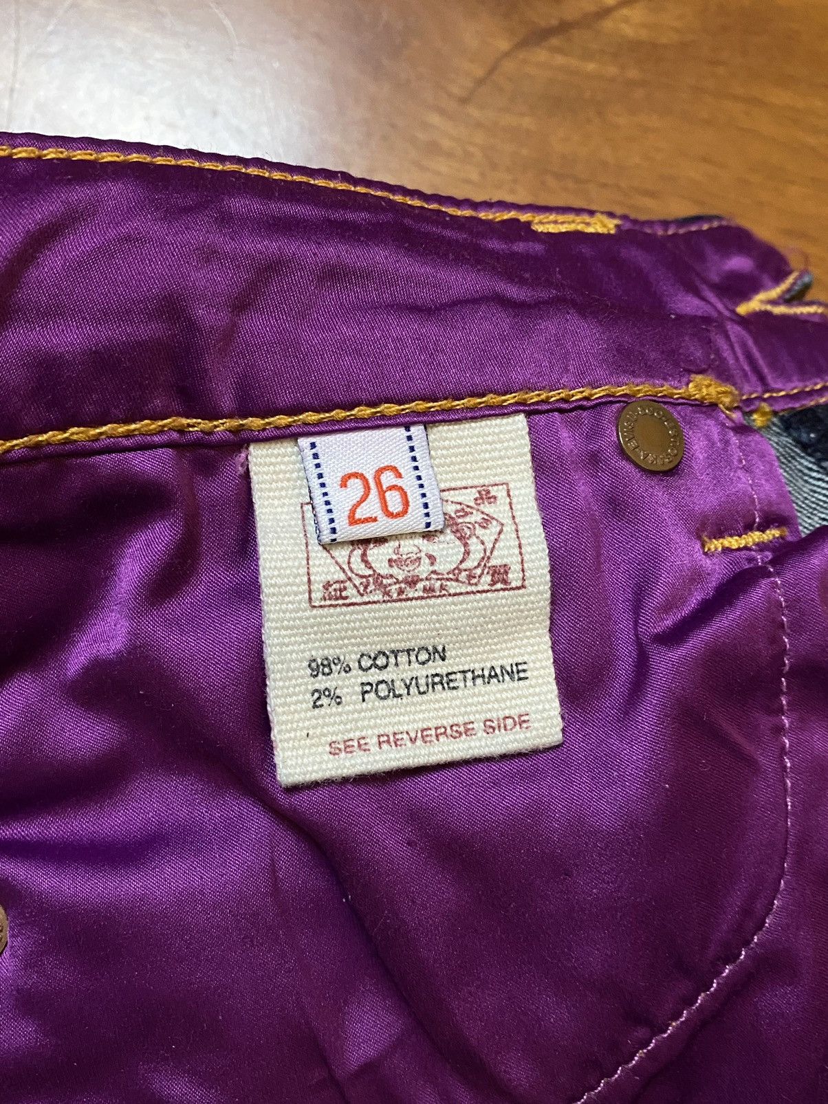 Evisu Evisu vintage navy jeans Evisu Genes seagull velour Size 26" / US 2 / IT 38 - 13 Thumbnail